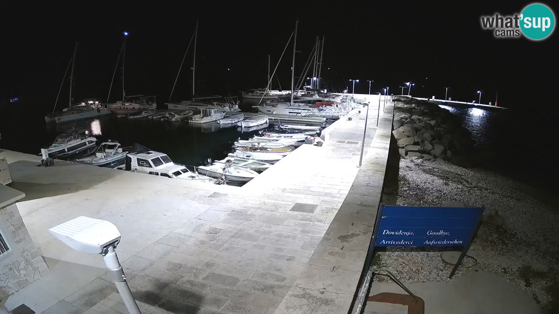 Webcam de l’île d’Unije – Explorez la beauté du joyau caché de la Croatie