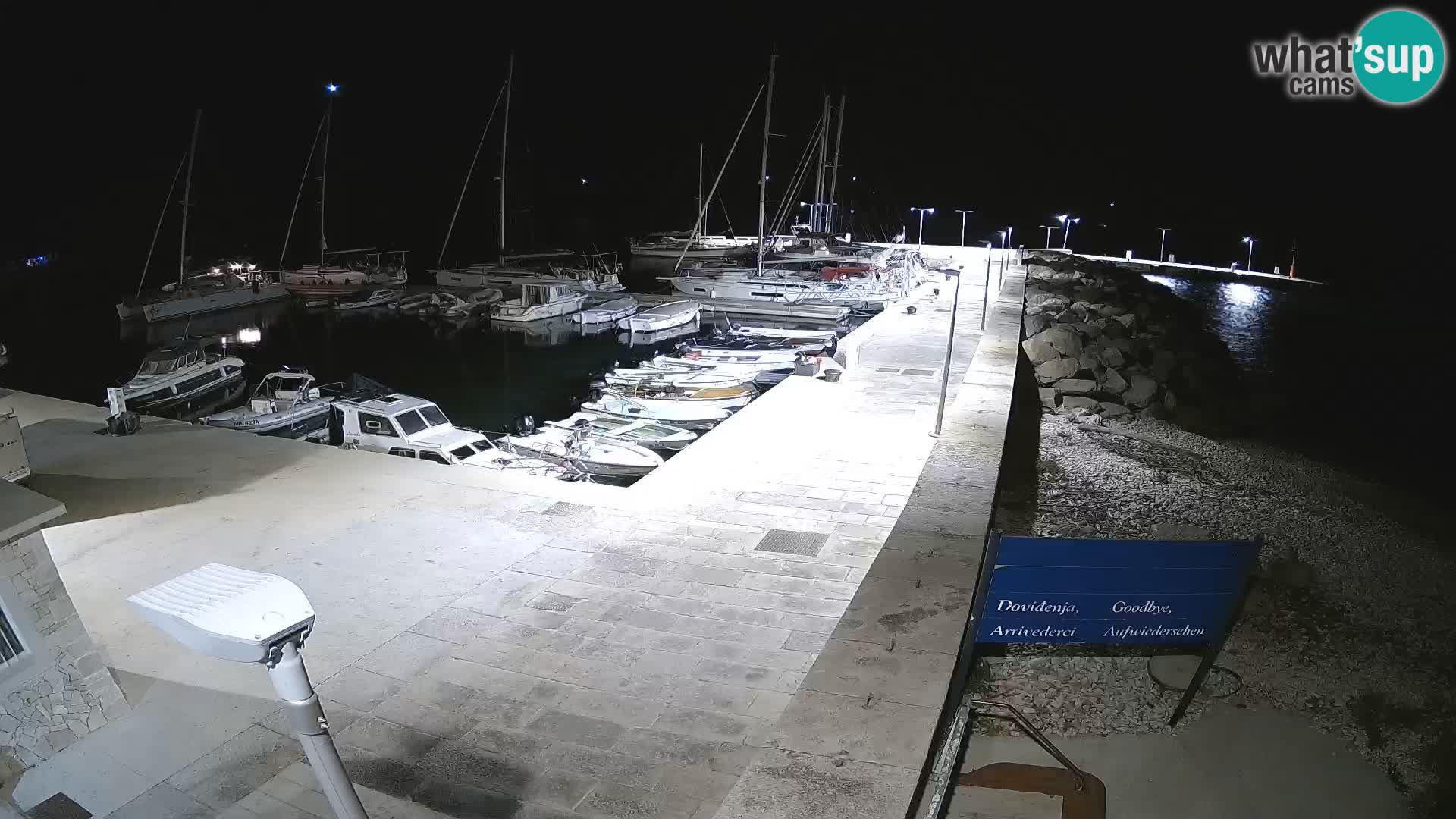 Webcam de l’île d’Unije – Explorez la beauté du joyau caché de la Croatie