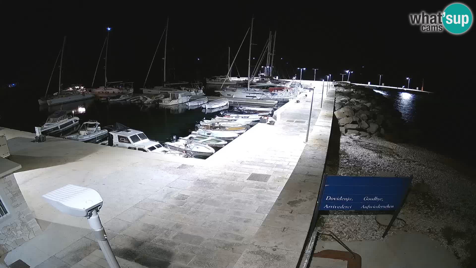 Webcam de l’île d’Unije – Explorez la beauté du joyau caché de la Croatie