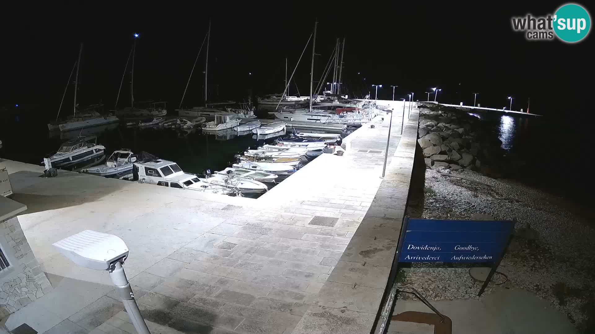 Webcam de l’île d’Unije – Explorez la beauté du joyau caché de la Croatie