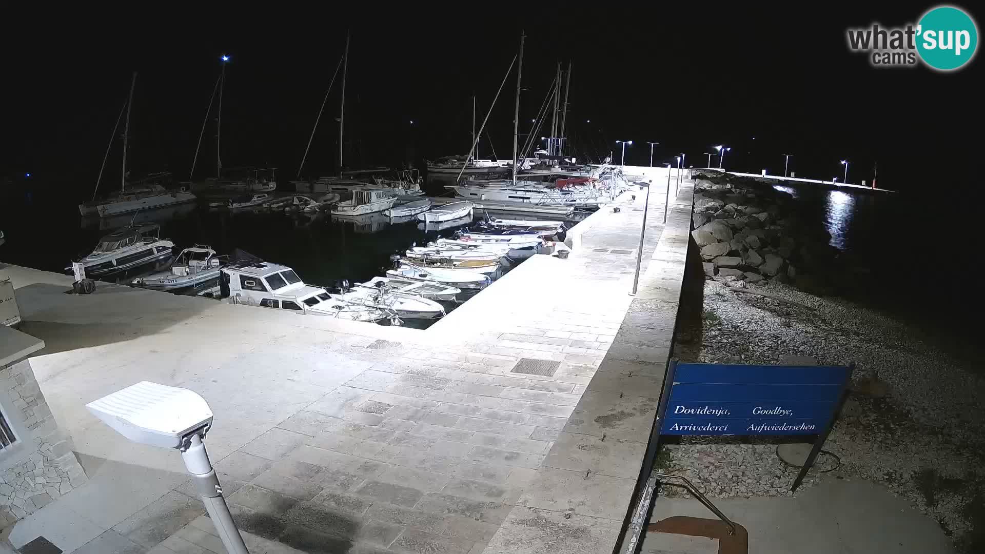 Webcam de l’île d’Unije – Explorez la beauté du joyau caché de la Croatie