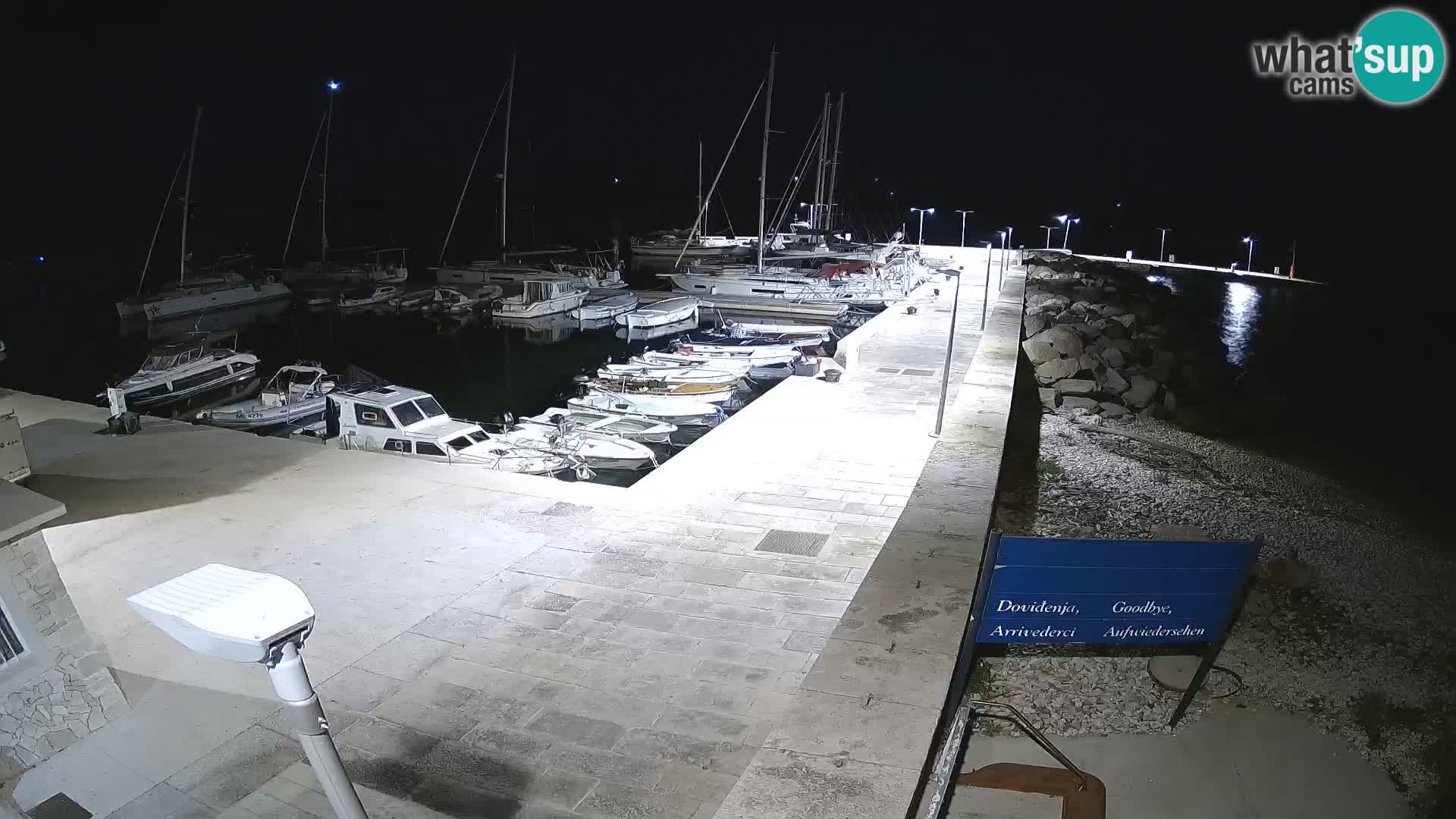 Webcam de l’île d’Unije – Explorez la beauté du joyau caché de la Croatie
