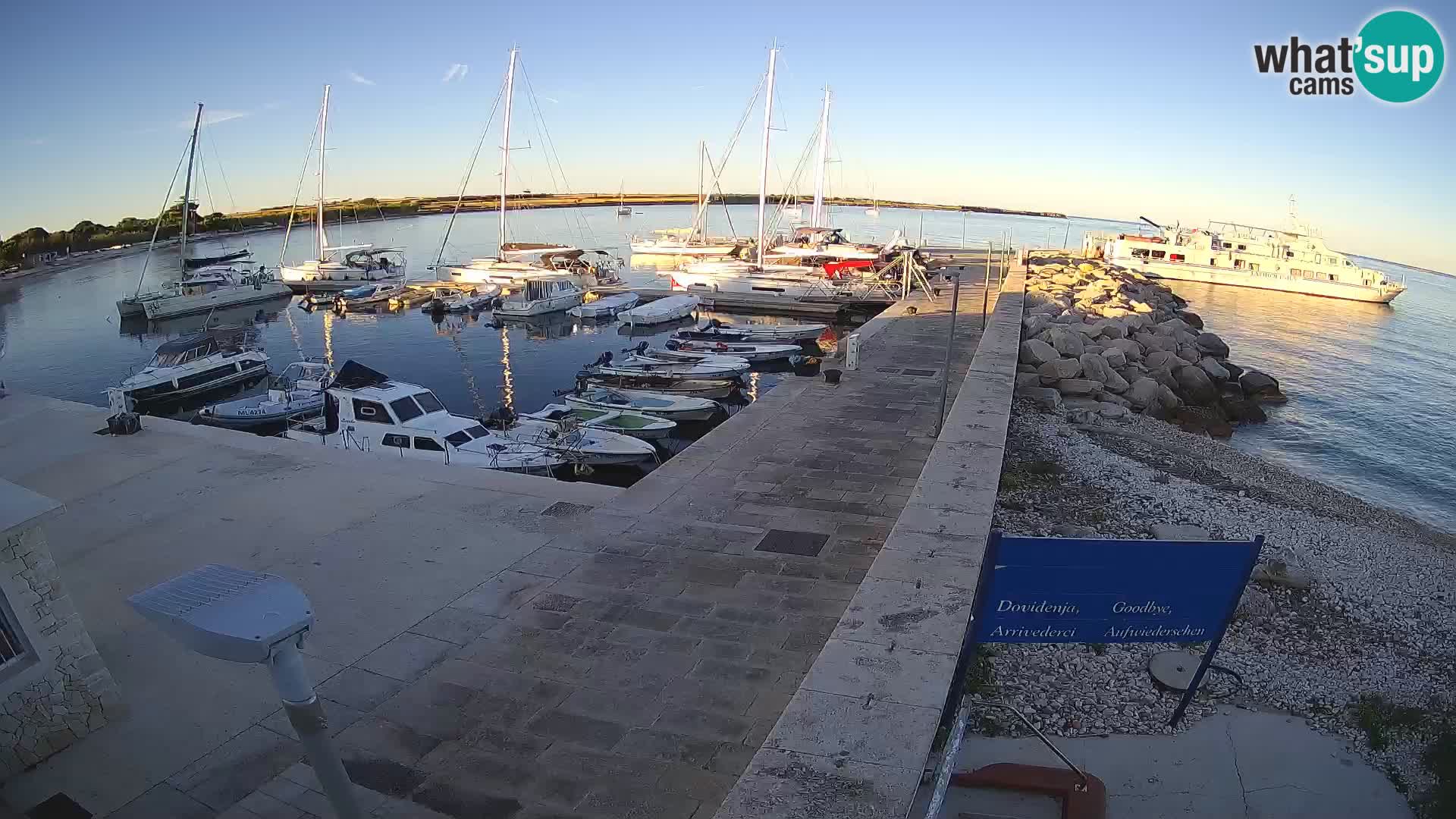 Webcam de l’île d’Unije – Explorez la beauté du joyau caché de la Croatie