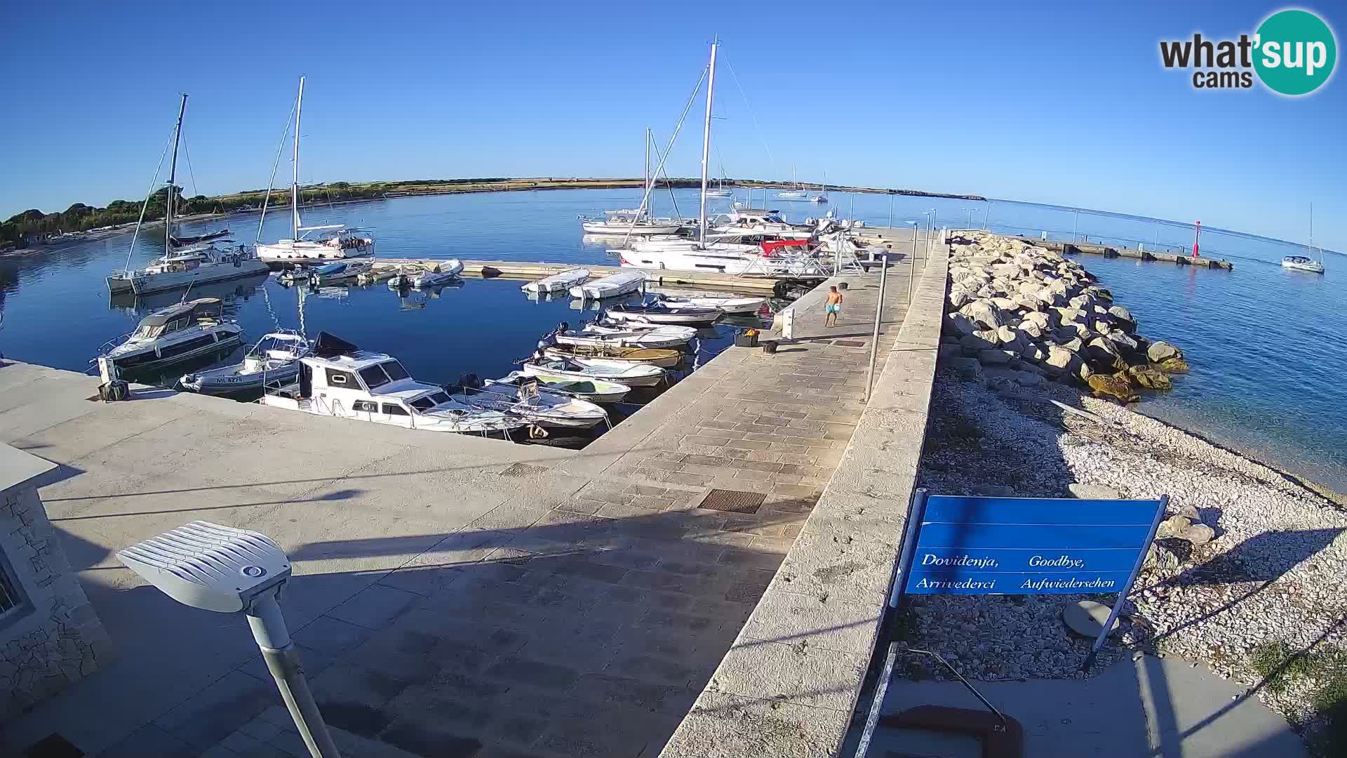 Webcam de l’île d’Unije – Explorez la beauté du joyau caché de la Croatie