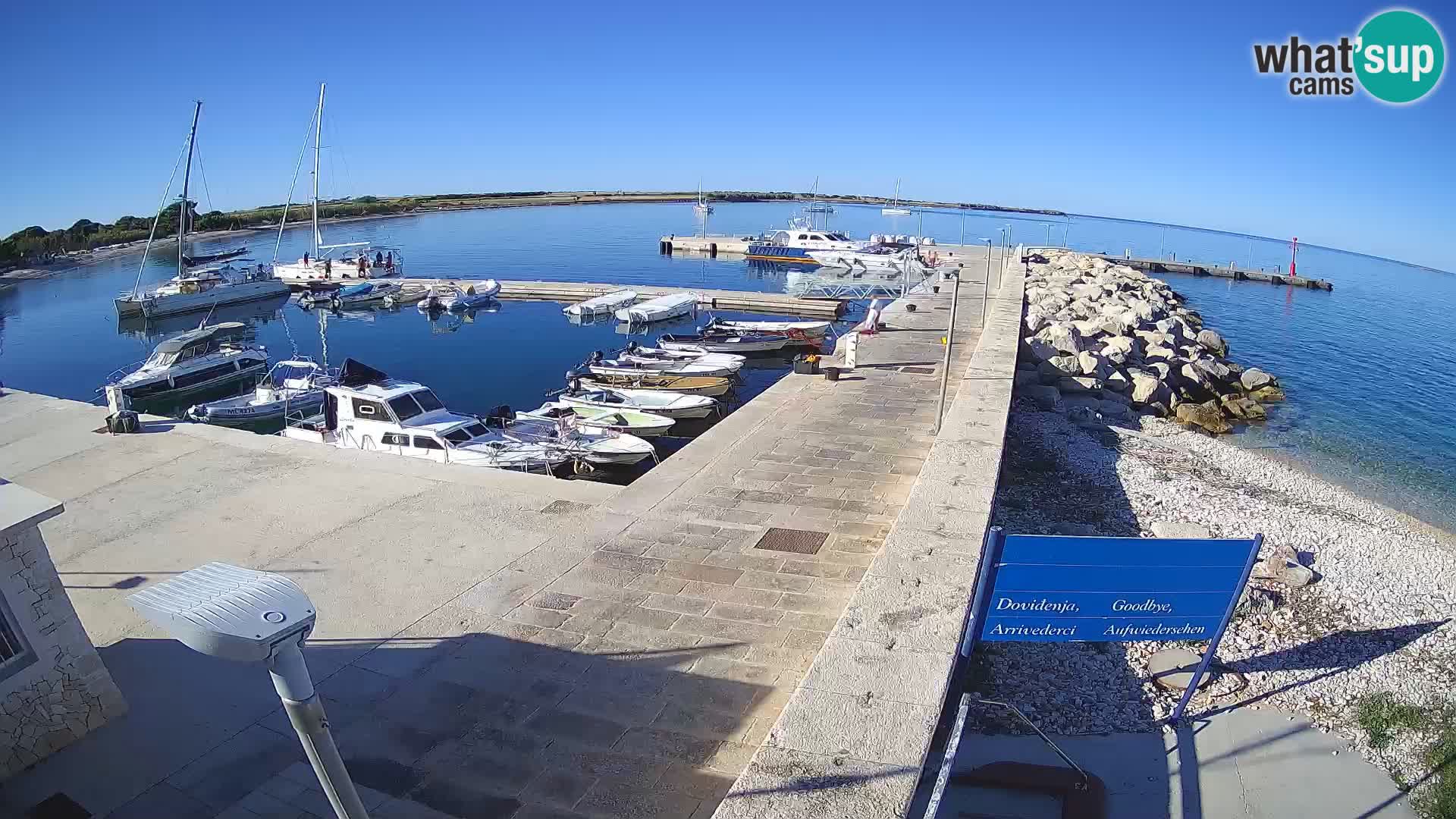 Cámara web de la isla de Unije: explore la belleza de la joya escondida de Croacia