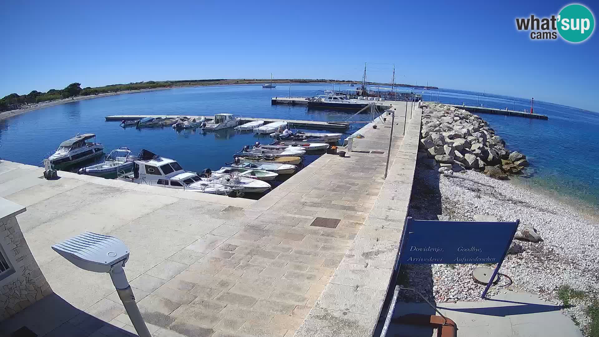Webcam de l’île d’Unije – Explorez la beauté du joyau caché de la Croatie