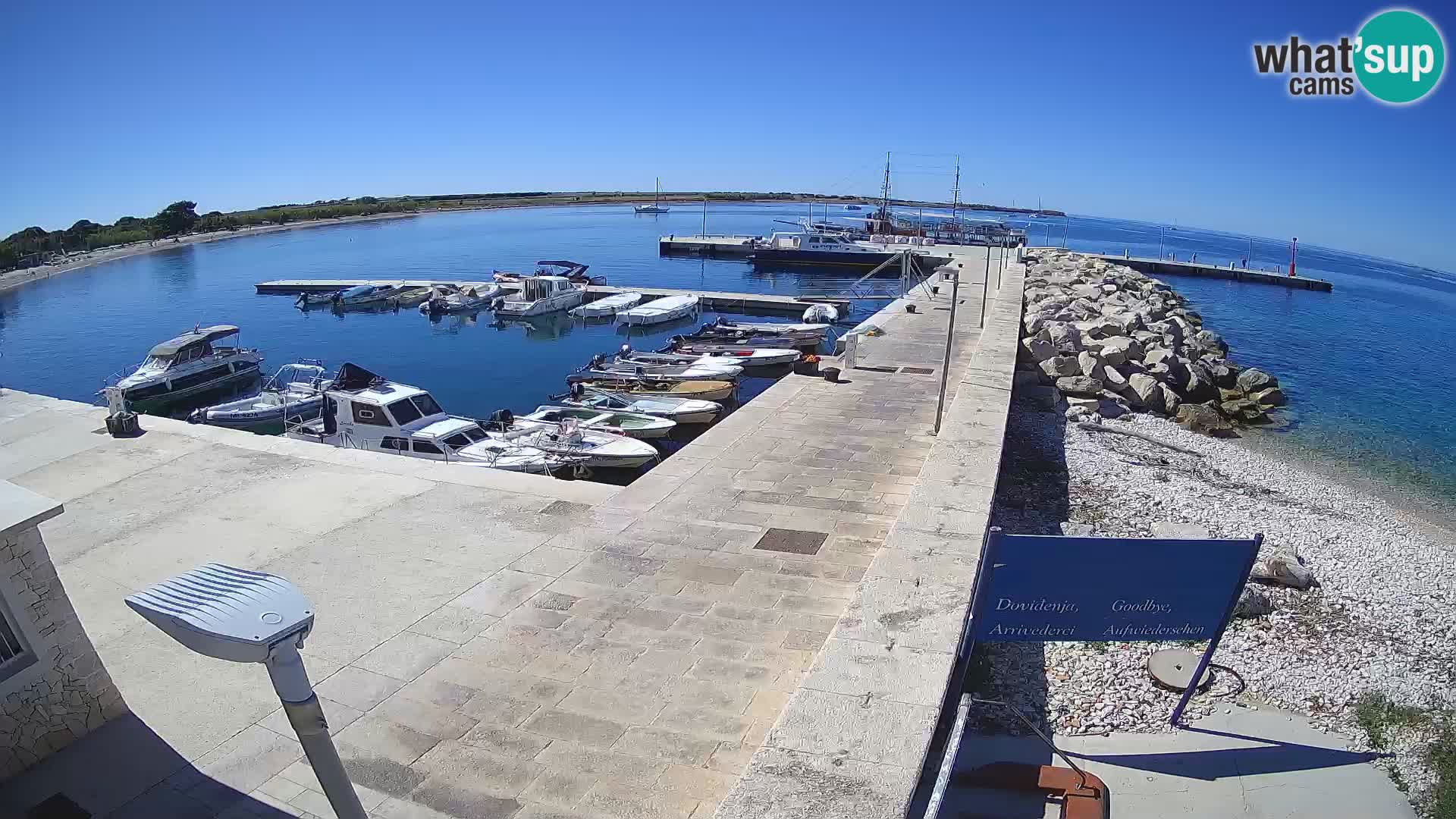 Webcam de l’île d’Unije – Explorez la beauté du joyau caché de la Croatie