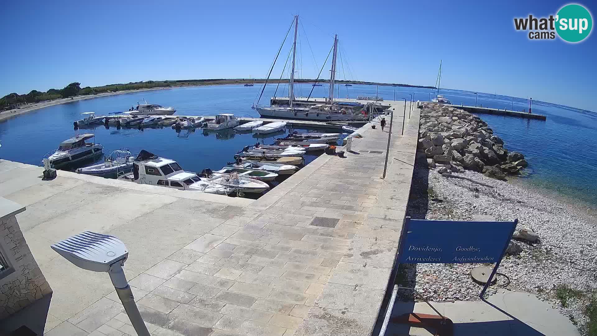 Webcam de l’île d’Unije – Explorez la beauté du joyau caché de la Croatie