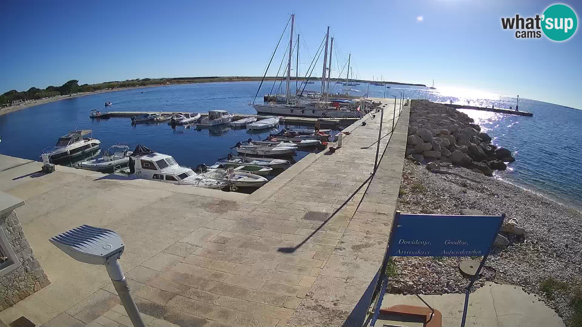 Webcam de l’île d’Unije – Explorez la beauté du joyau caché de la Croatie