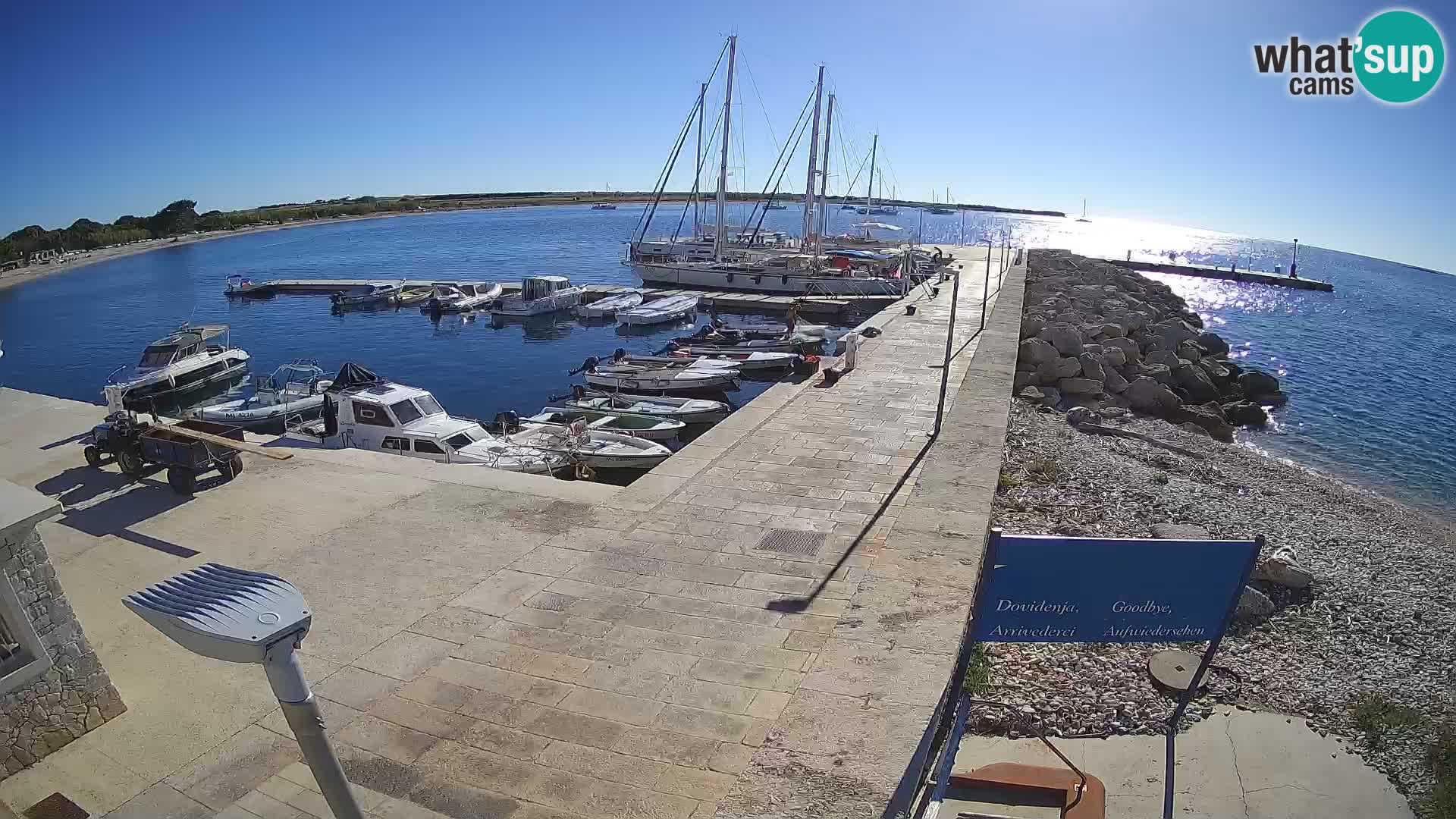 Webcam de l’île d’Unije – Explorez la beauté du joyau caché de la Croatie
