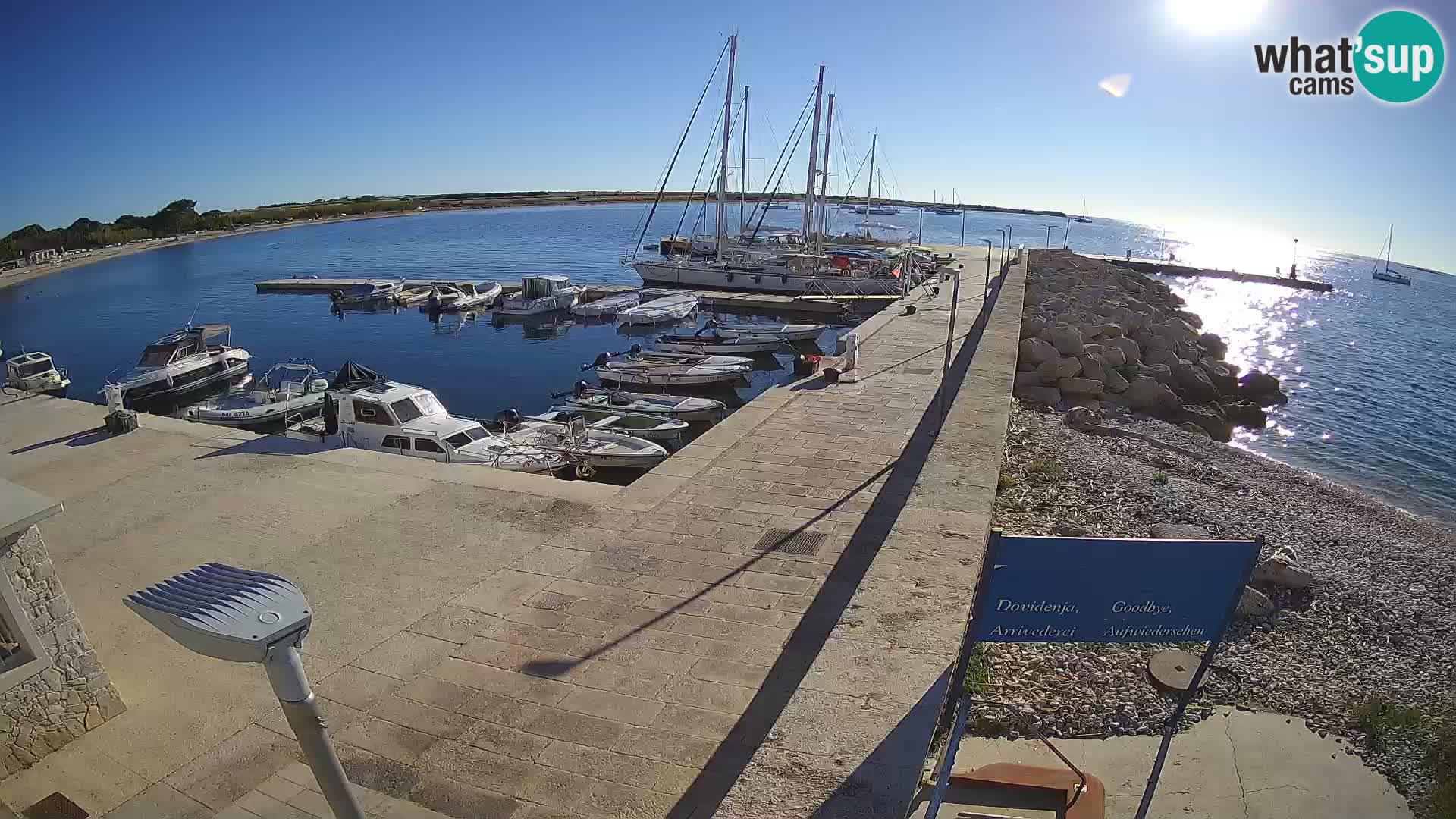 Webcam de l’île d’Unije – Explorez la beauté du joyau caché de la Croatie