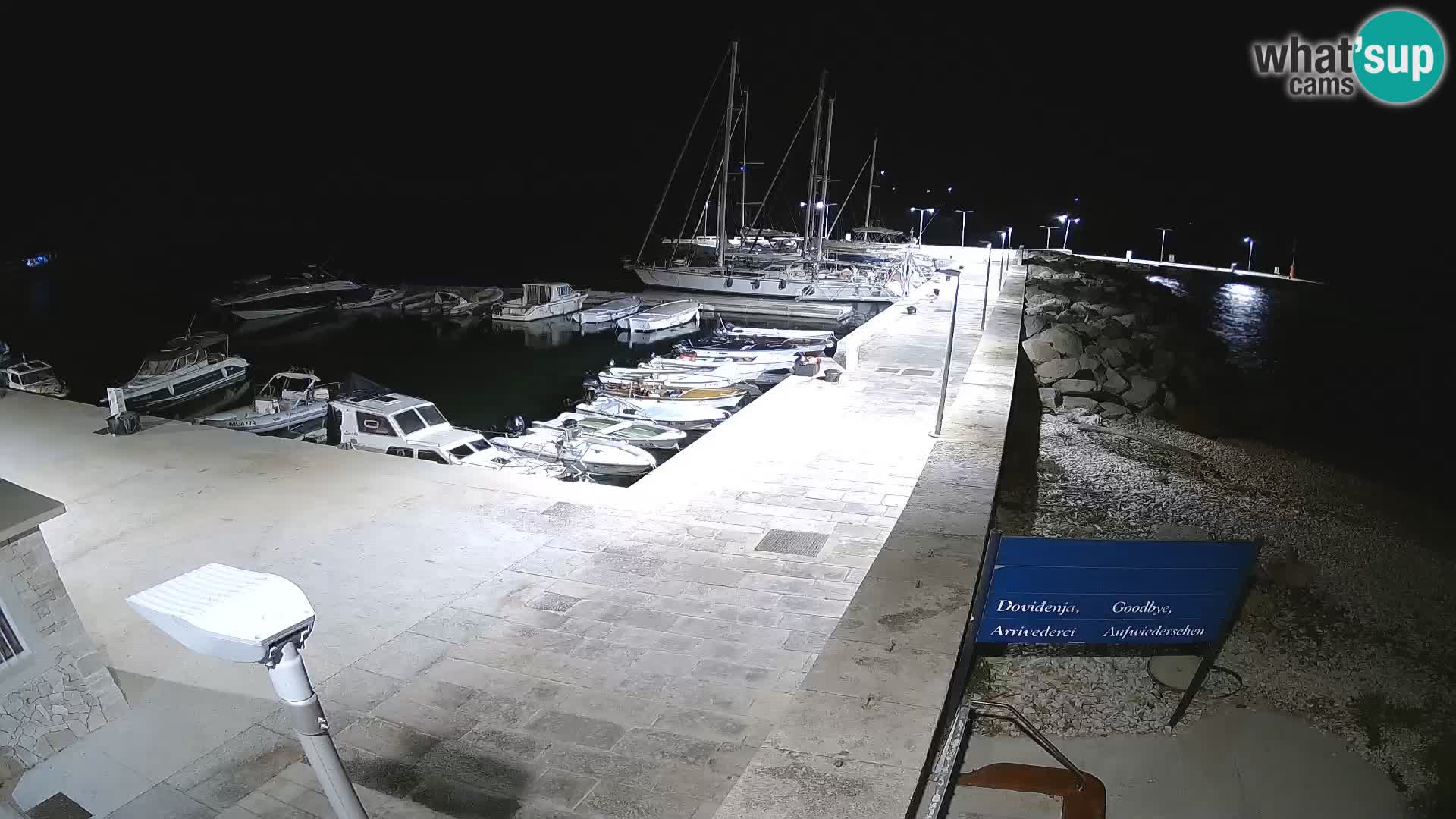 Webcam de l’île d’Unije – Explorez la beauté du joyau caché de la Croatie