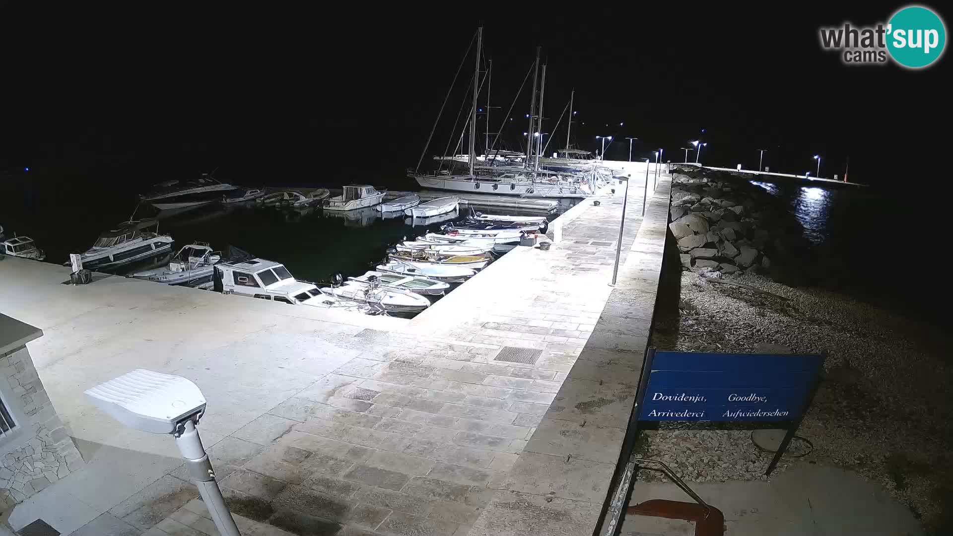 Webcam de l’île d’Unije – Explorez la beauté du joyau caché de la Croatie