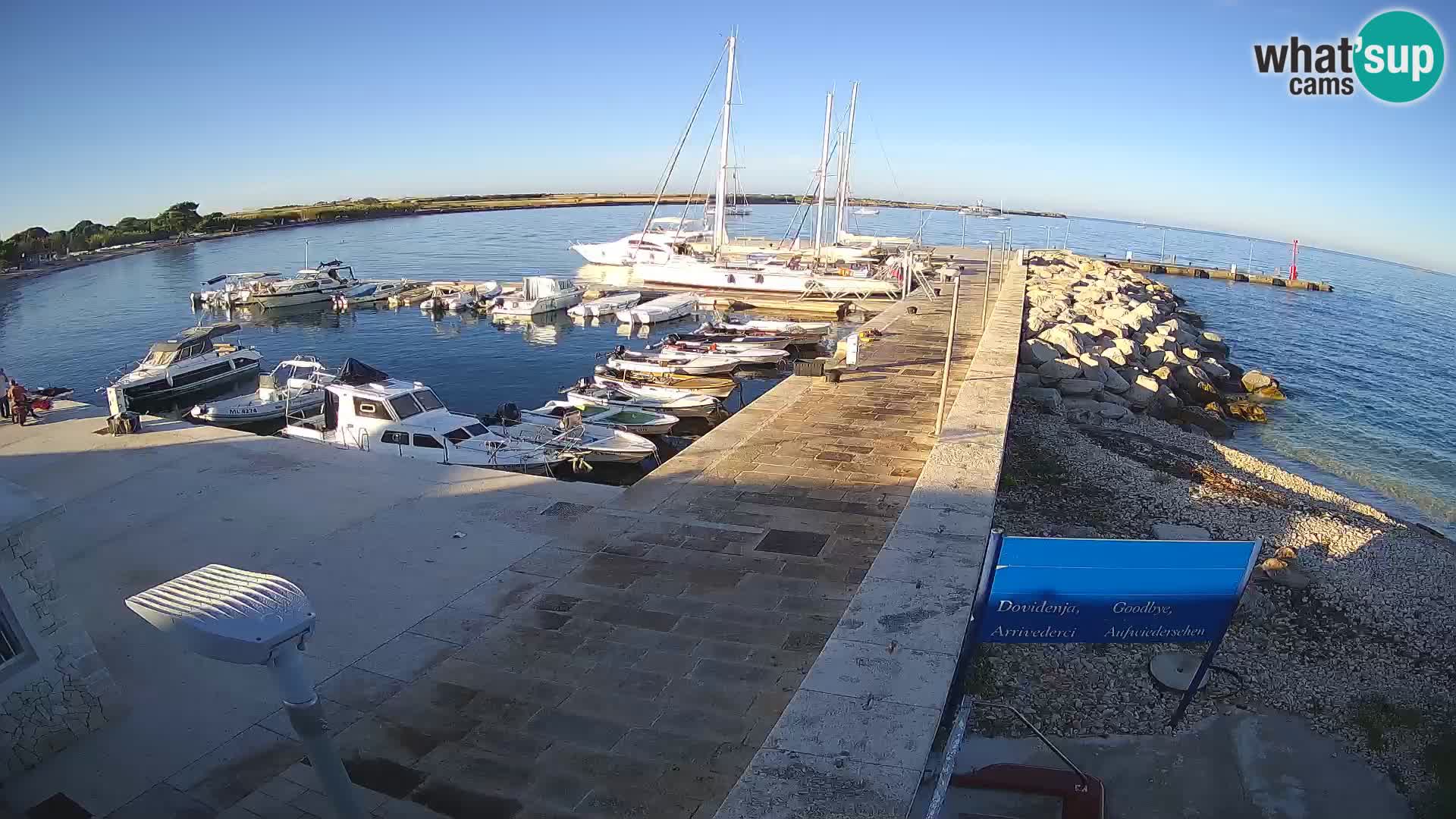 Webcam de l’île d’Unije – Explorez la beauté du joyau caché de la Croatie