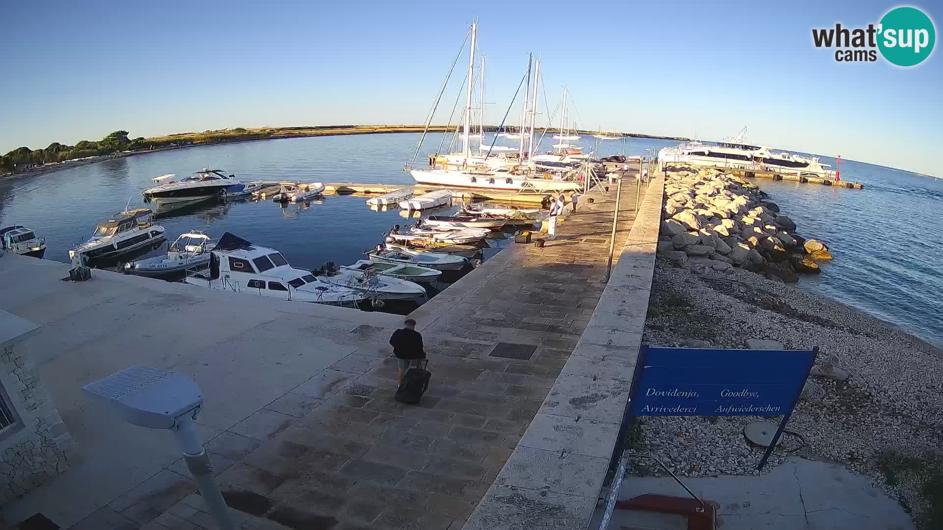 Webcam de l’île d’Unije – Explorez la beauté du joyau caché de la Croatie