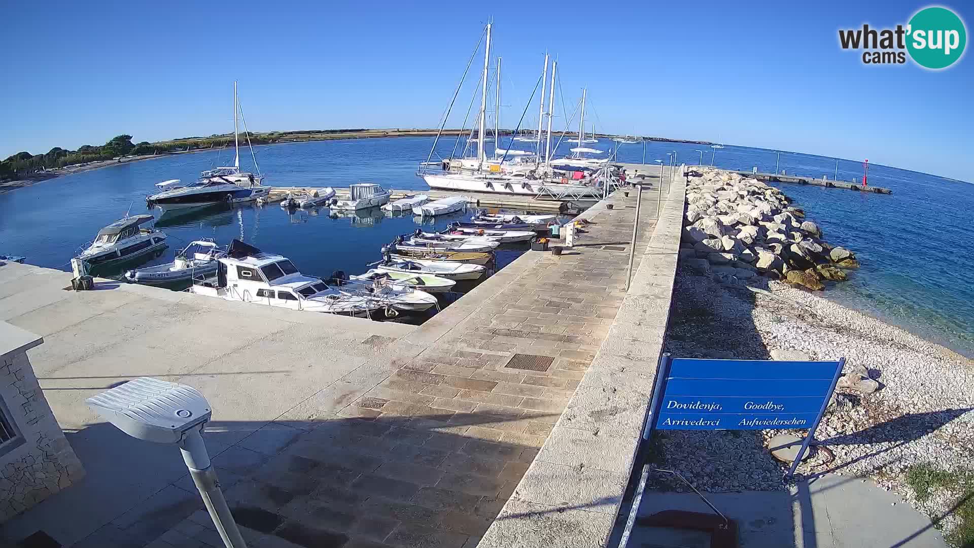 Webcam de l’île d’Unije – Explorez la beauté du joyau caché de la Croatie