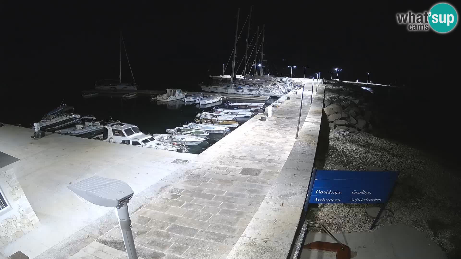 Webcam de l’île d’Unije – Explorez la beauté du joyau caché de la Croatie