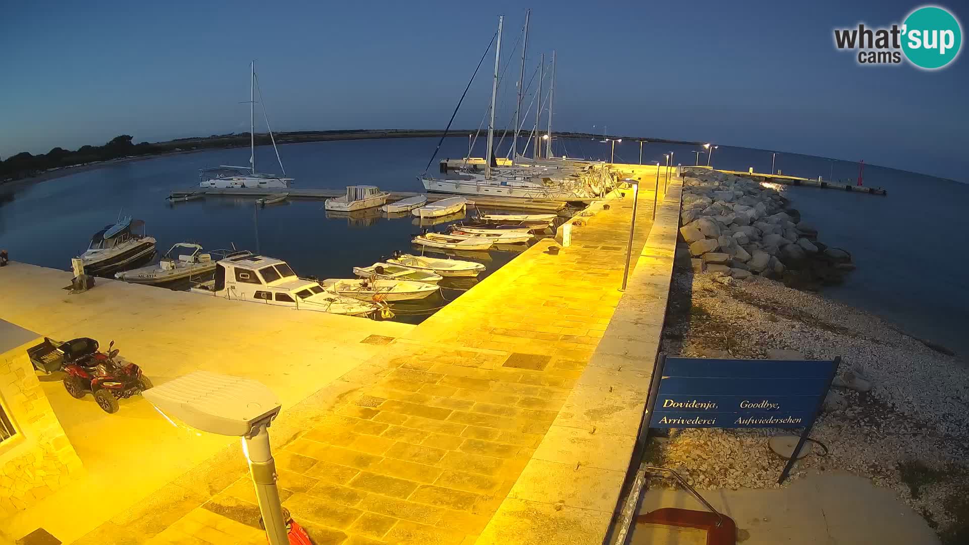 Webcam de l’île d’Unije – Explorez la beauté du joyau caché de la Croatie
