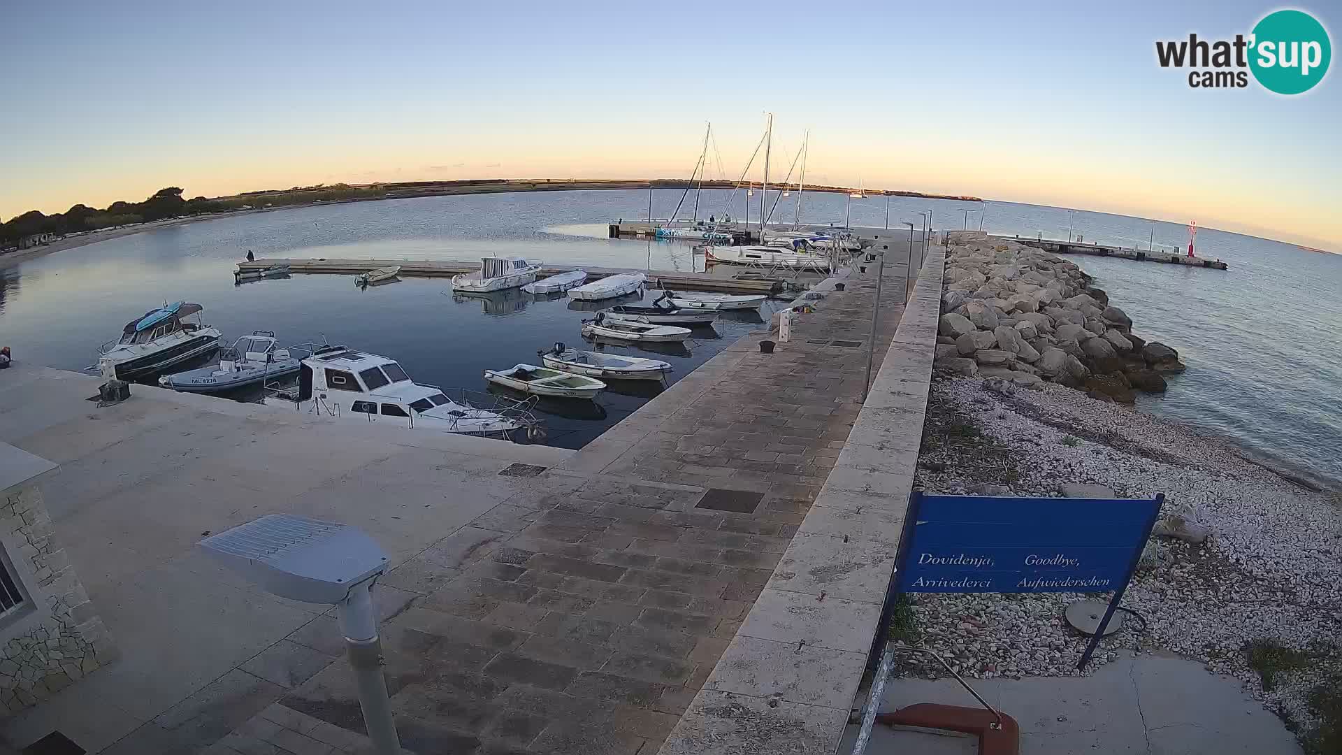 Webcam de l’île d’Unije – Explorez la beauté du joyau caché de la Croatie