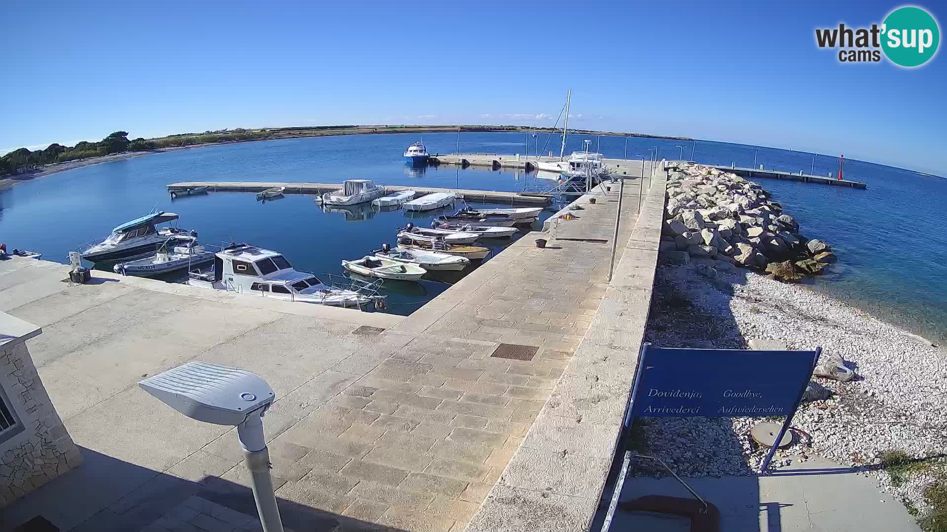 Webcam de l’île d’Unije – Explorez la beauté du joyau caché de la Croatie