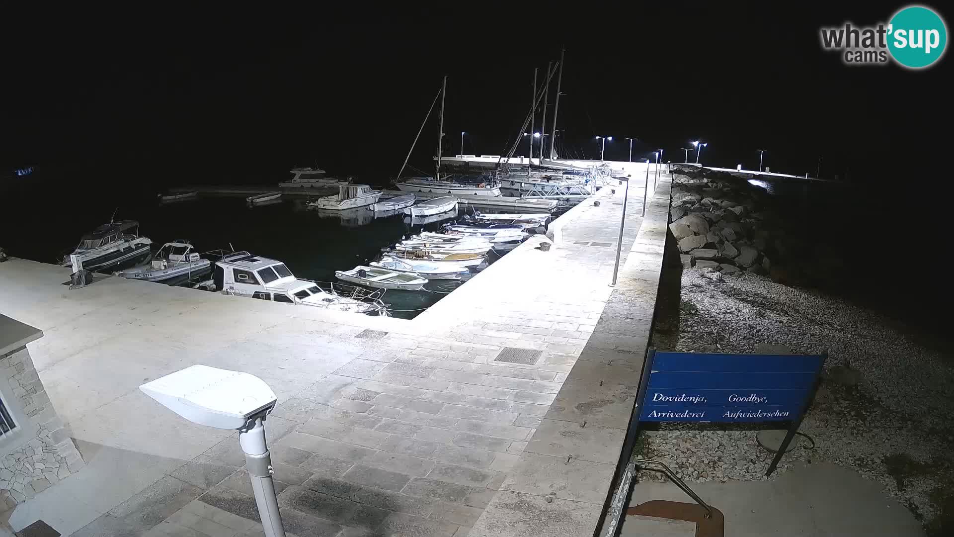 Webcam de l’île d’Unije – Explorez la beauté du joyau caché de la Croatie