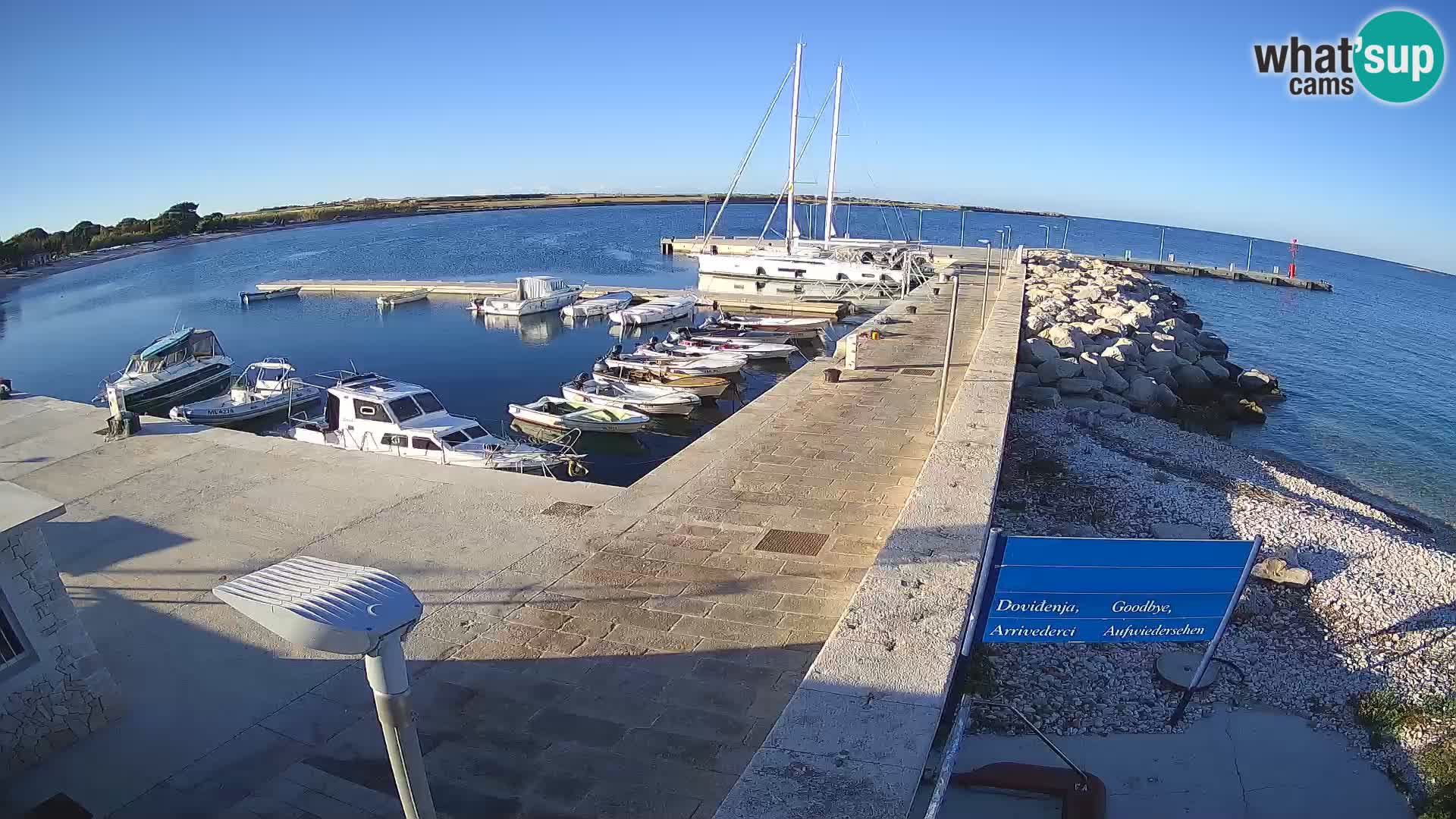 Webcam de l’île d’Unije – Explorez la beauté du joyau caché de la Croatie