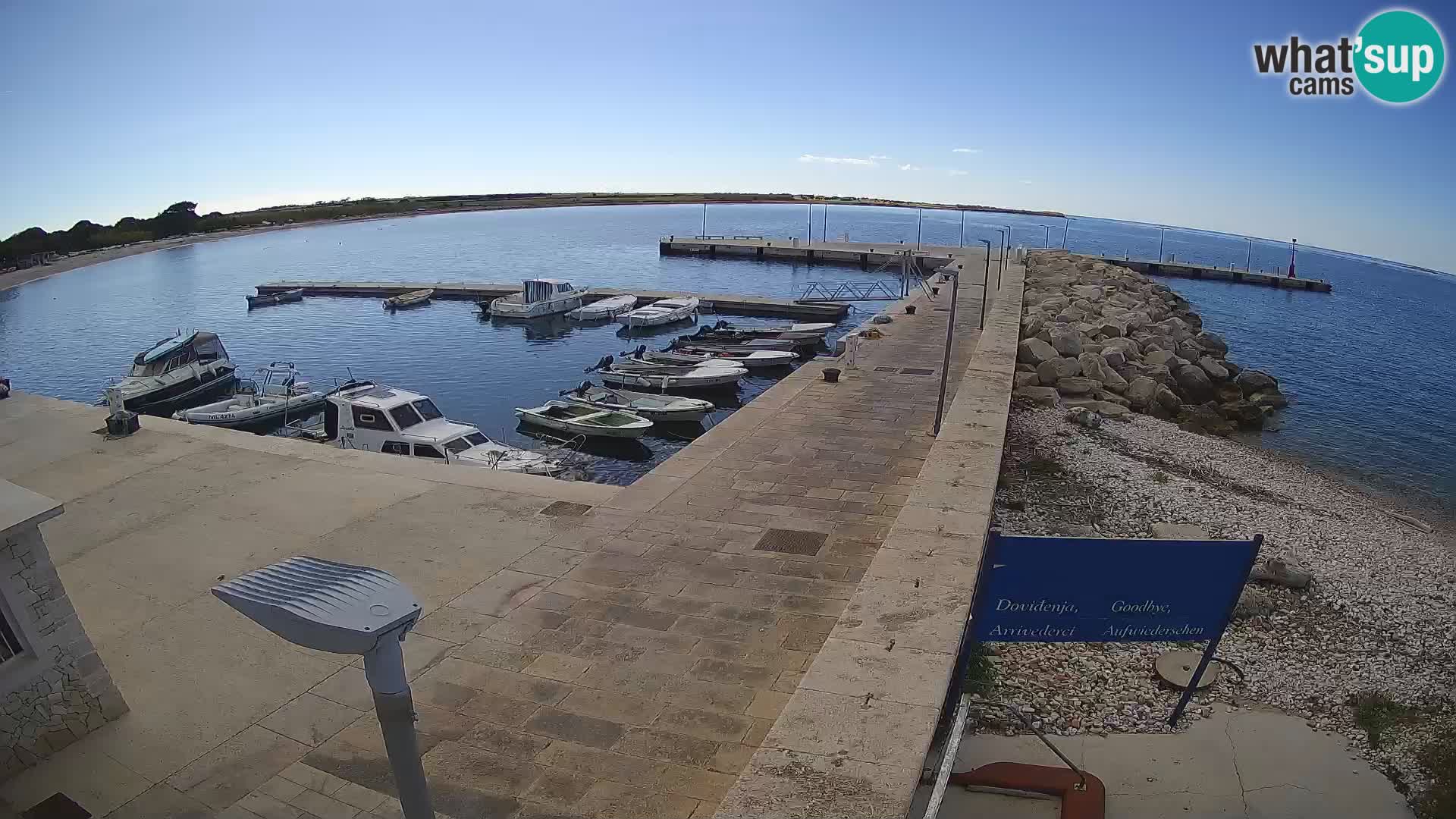 Webcam de l’île d’Unije – Explorez la beauté du joyau caché de la Croatie