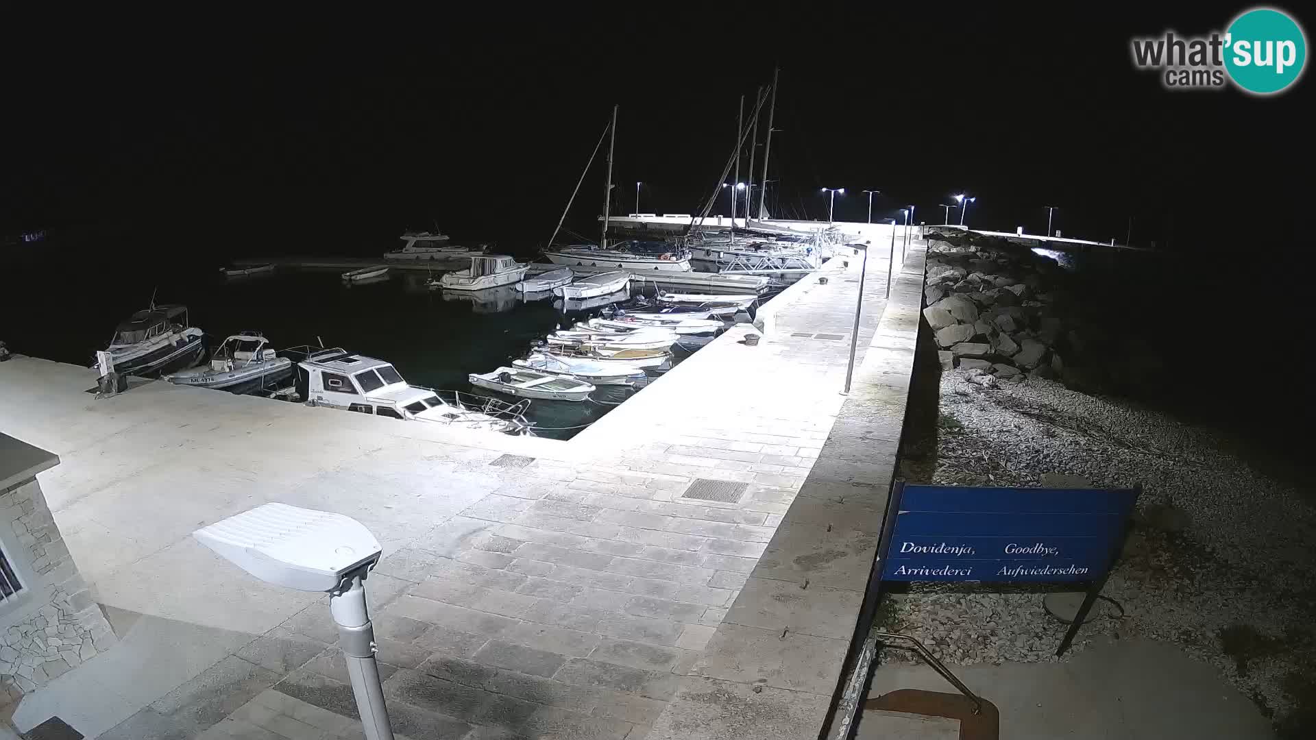 Webcam de l’île d’Unije – Explorez la beauté du joyau caché de la Croatie