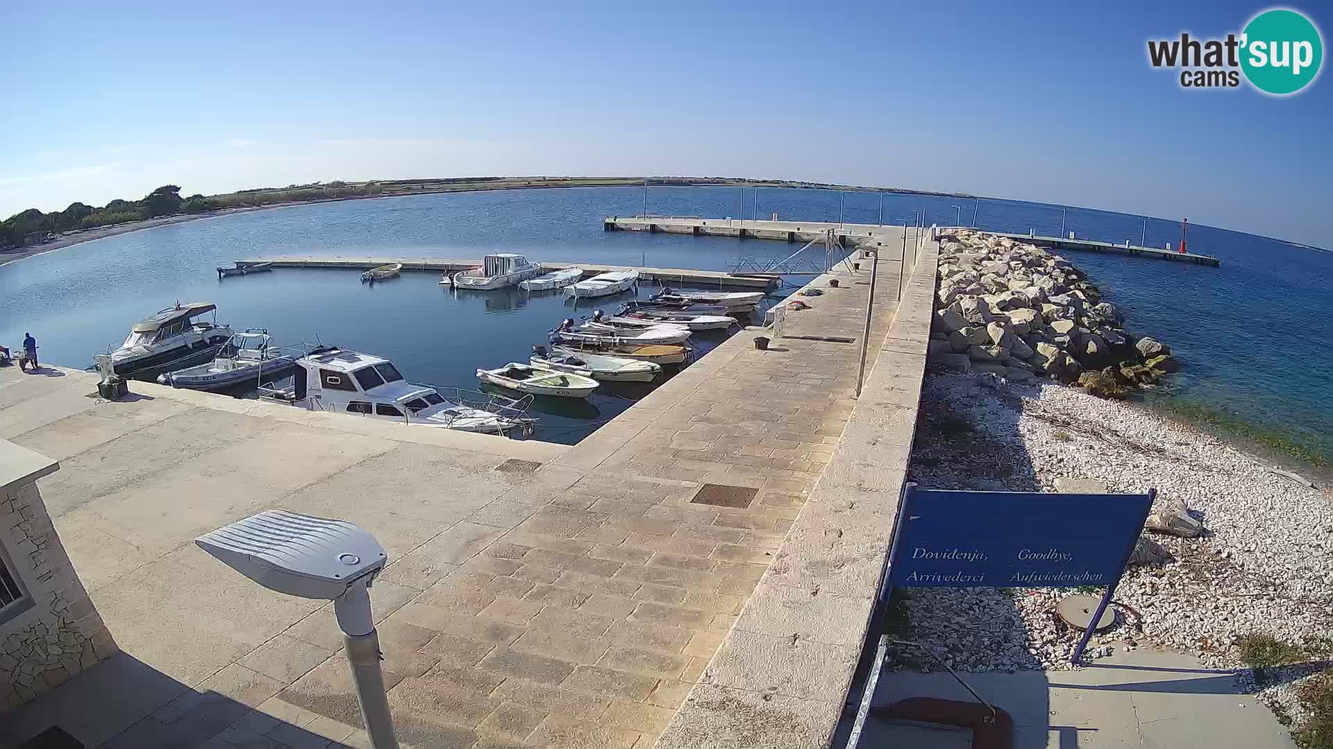 Webcam de l’île d’Unije – Explorez la beauté du joyau caché de la Croatie