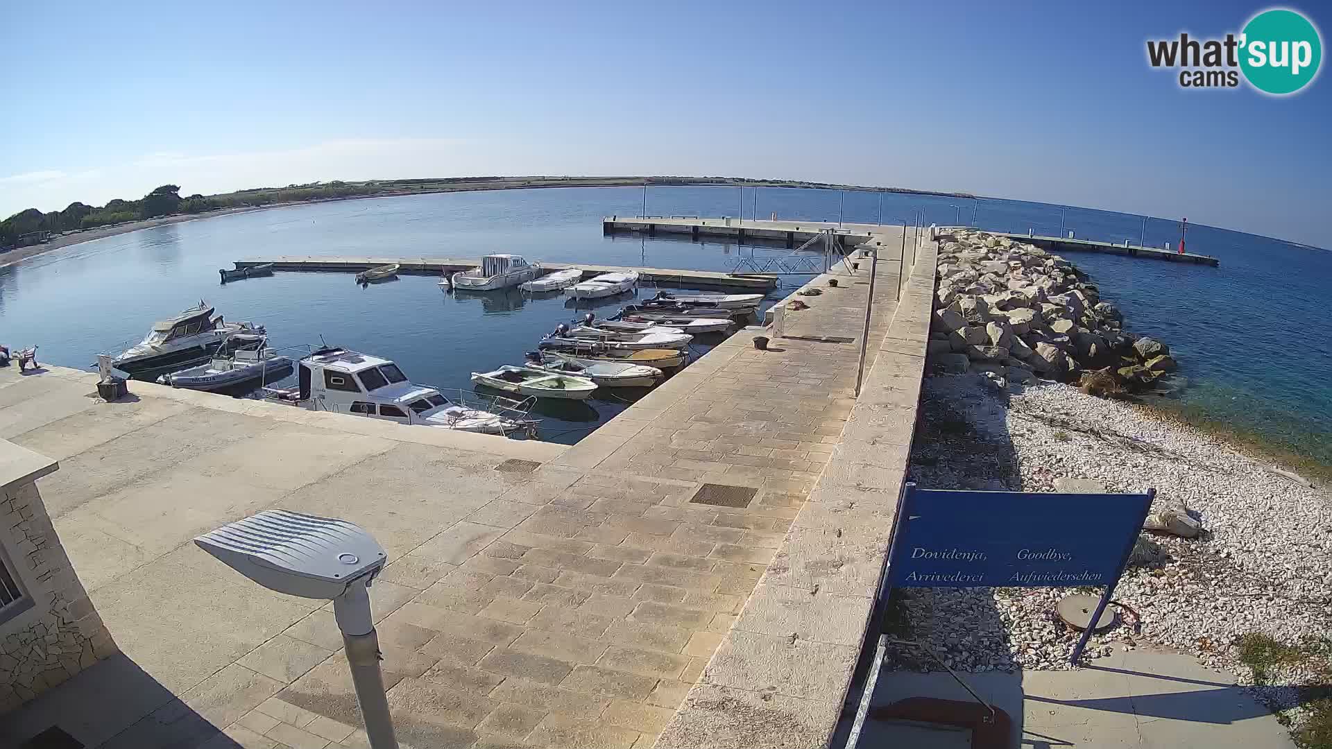 Webcam de l’île d’Unije – Explorez la beauté du joyau caché de la Croatie