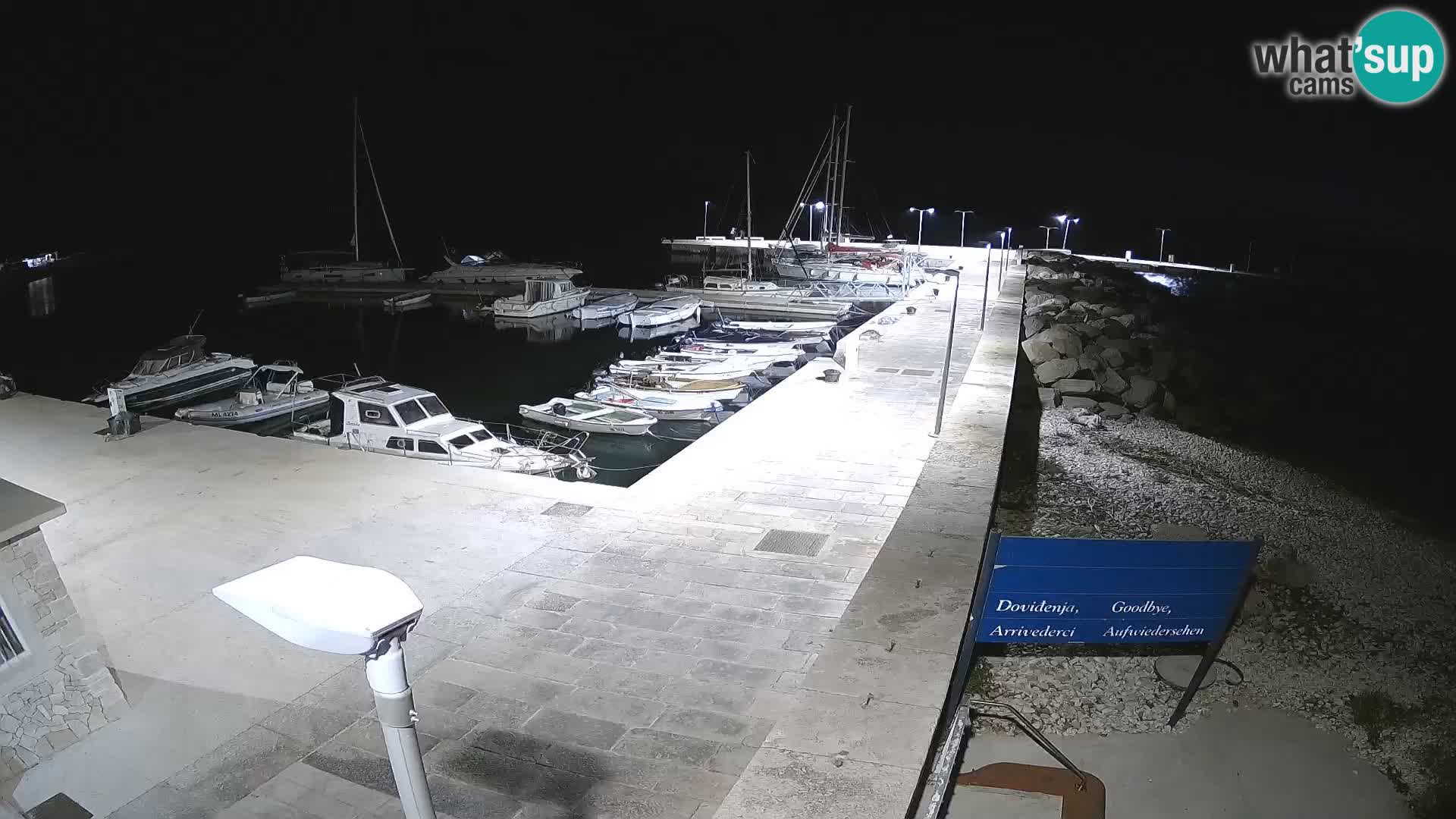 Webcam de l’île d’Unije – Explorez la beauté du joyau caché de la Croatie