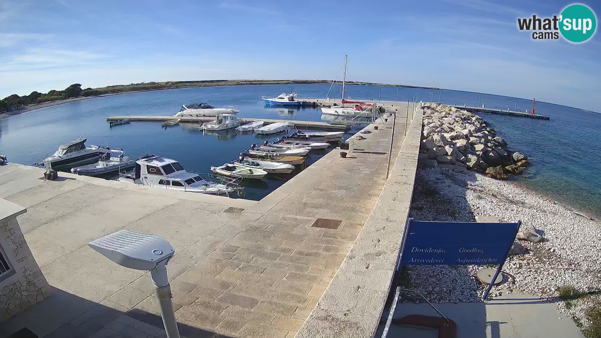 Webcam de l’île d’Unije – Explorez la beauté du joyau caché de la Croatie
