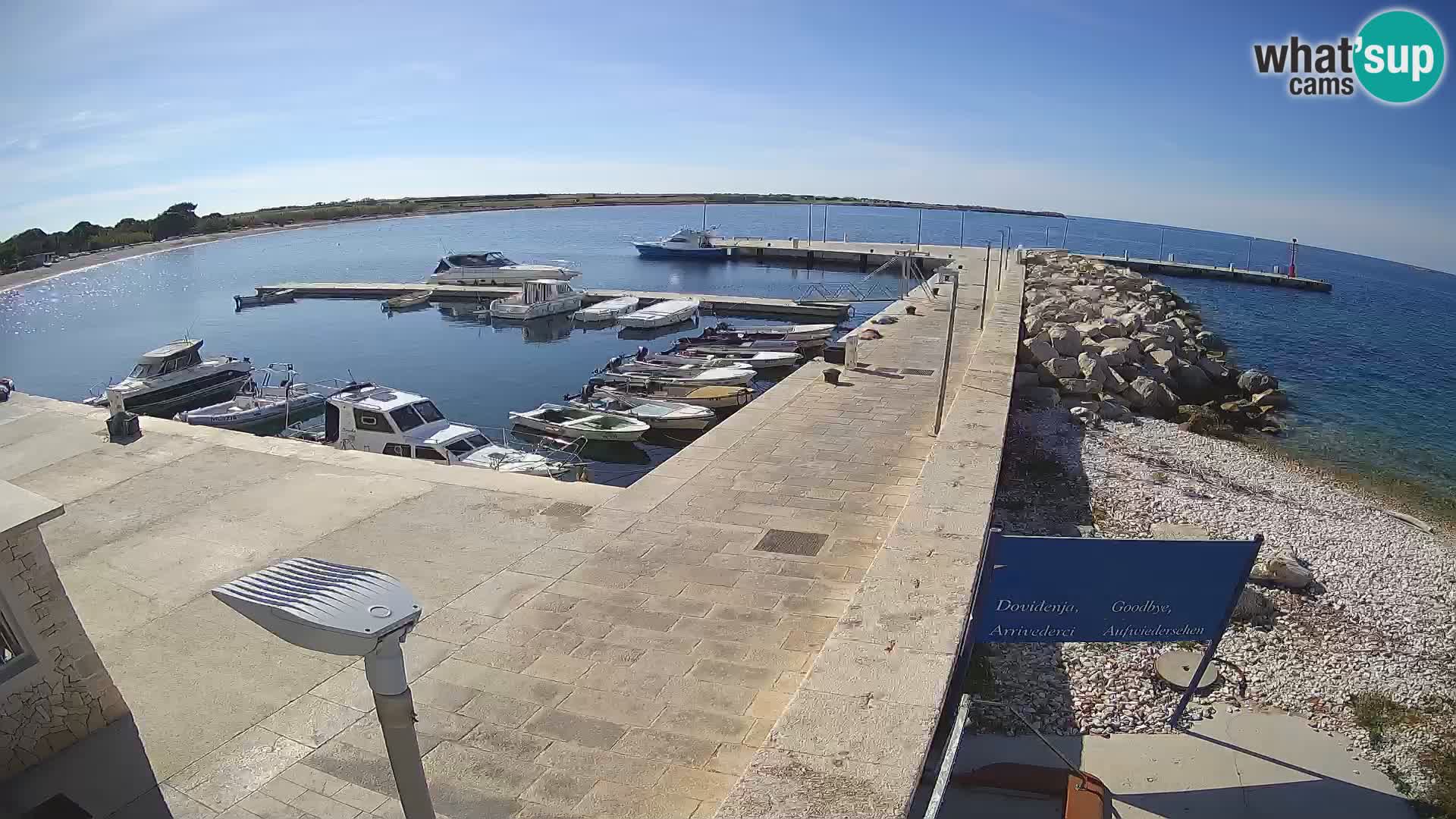 Webcam de l’île d’Unije – Explorez la beauté du joyau caché de la Croatie