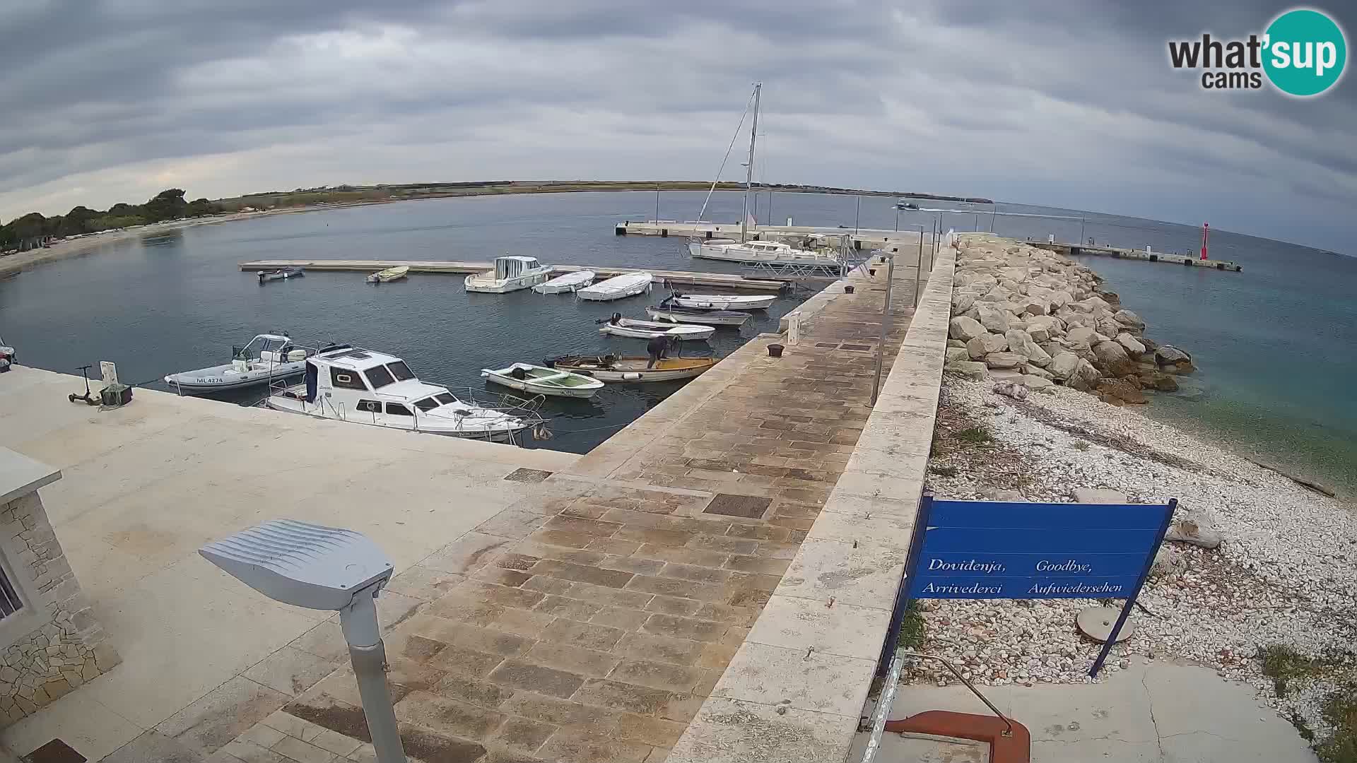 Webcam de l’île d’Unije – Explorez la beauté du joyau caché de la Croatie