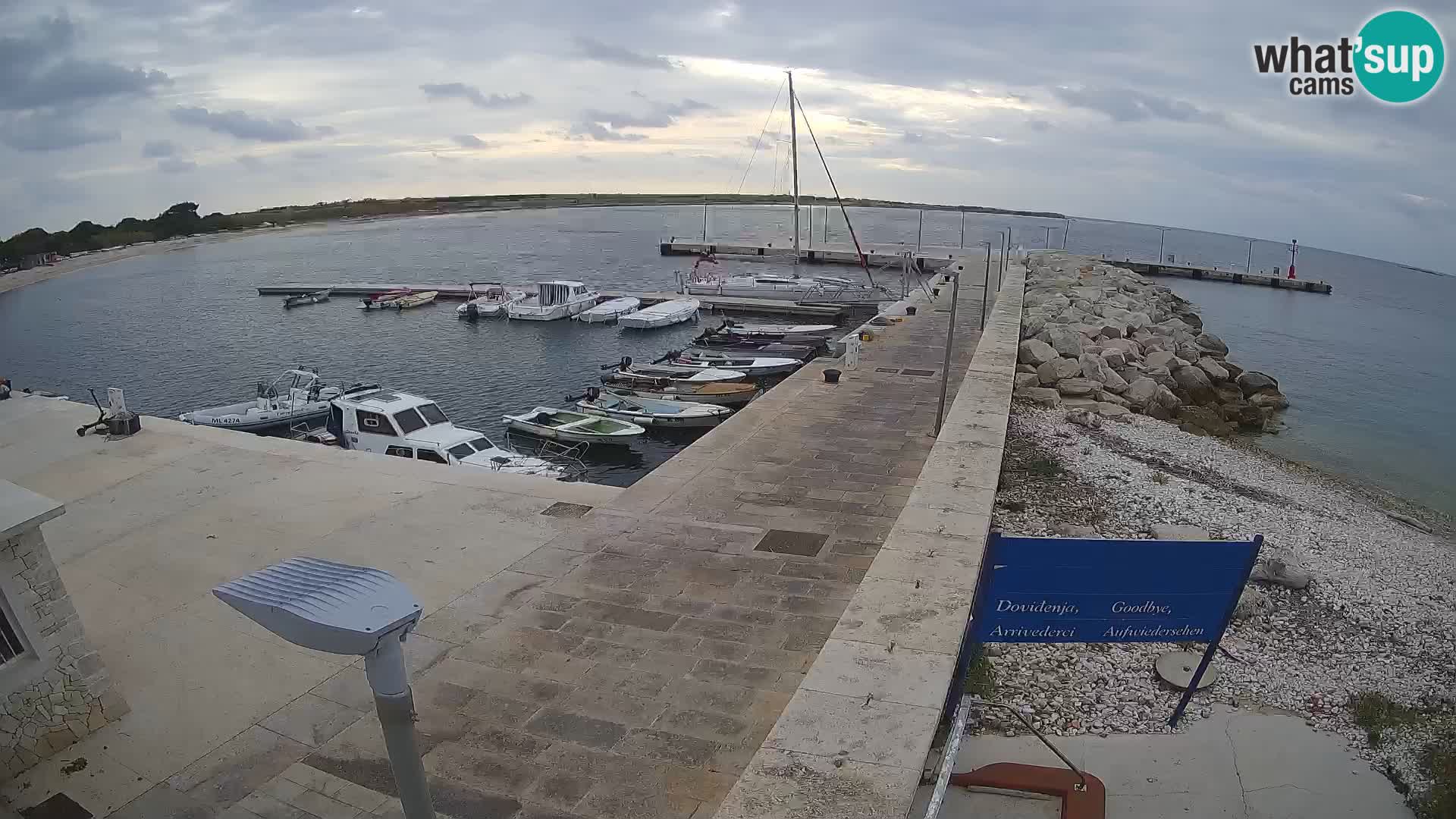 Webcam de l’île d’Unije – Explorez la beauté du joyau caché de la Croatie