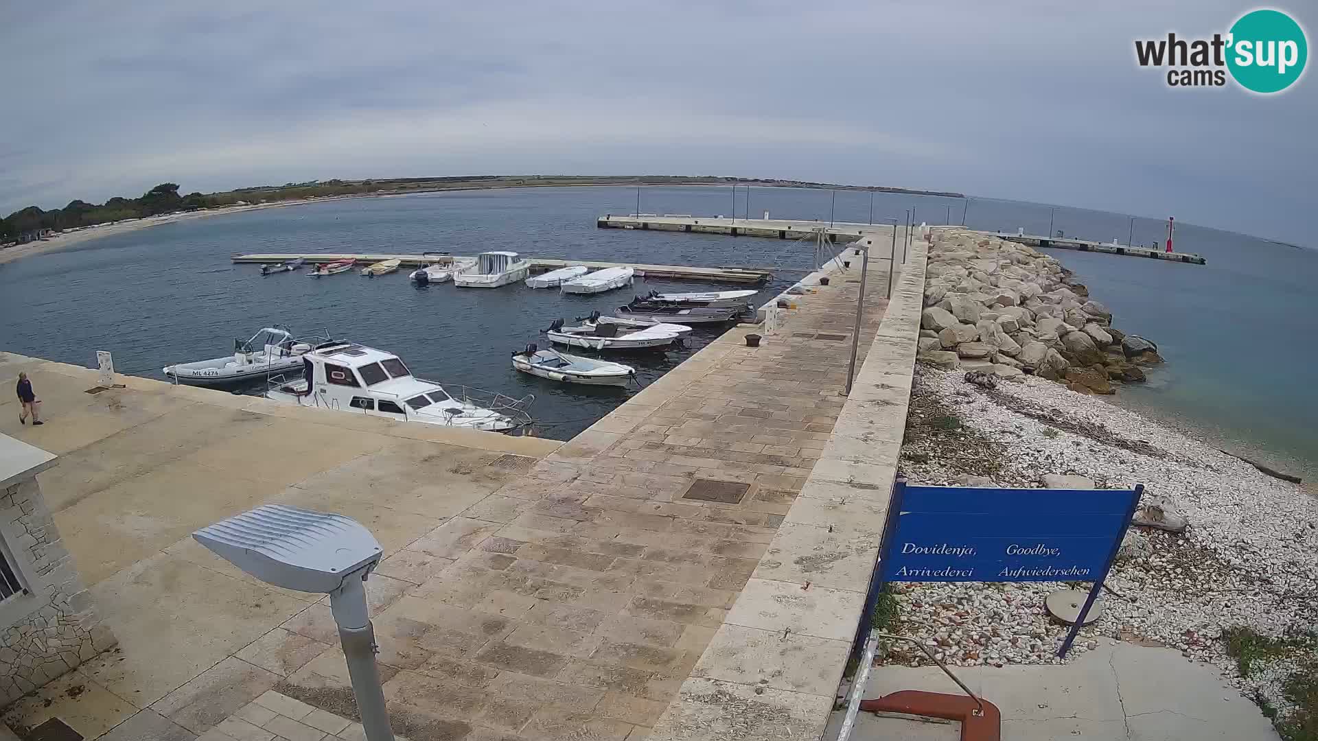 Webcam de l’île d’Unije – Explorez la beauté du joyau caché de la Croatie