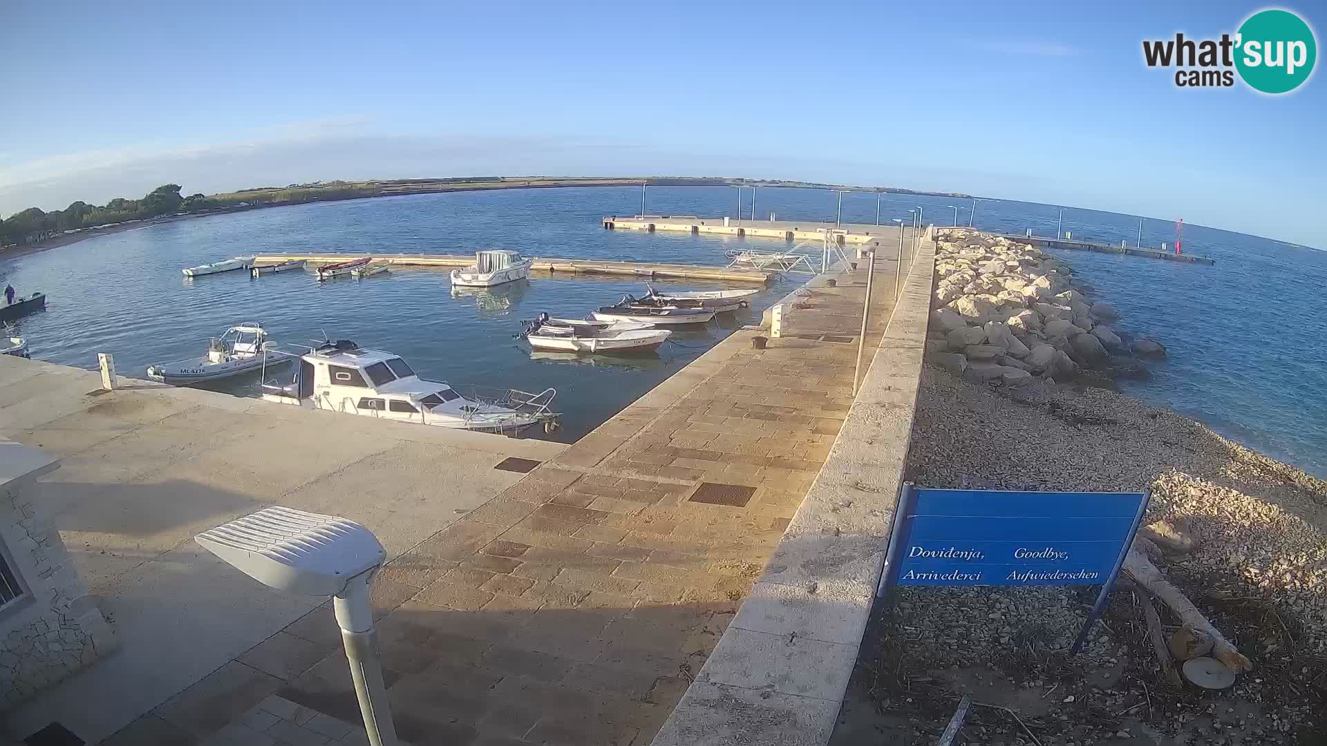 Webcam de l’île d’Unije – Explorez la beauté du joyau caché de la Croatie