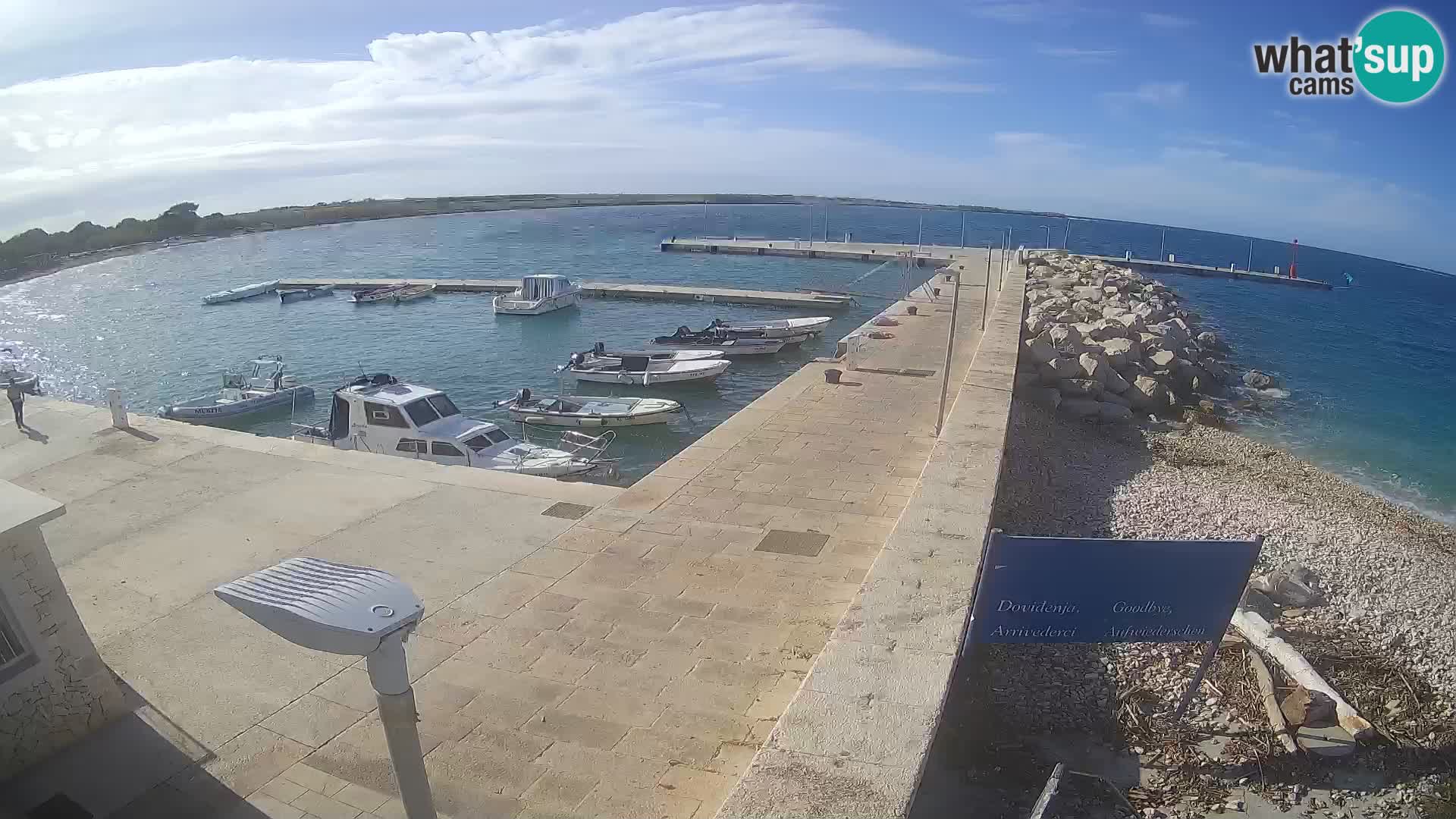 Webcam de l’île d’Unije – Explorez la beauté du joyau caché de la Croatie