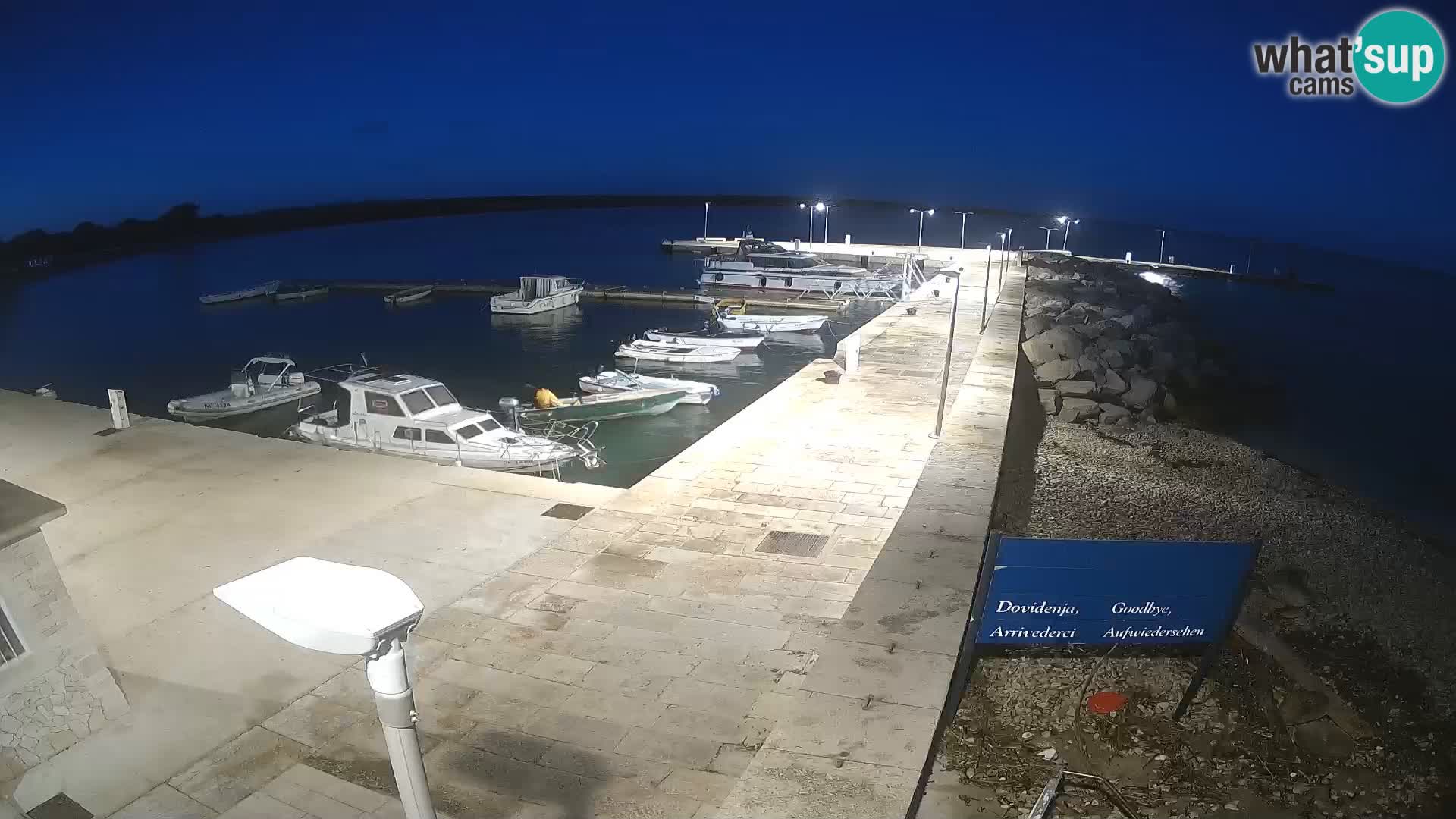Webcam de l’île d’Unije – Explorez la beauté du joyau caché de la Croatie