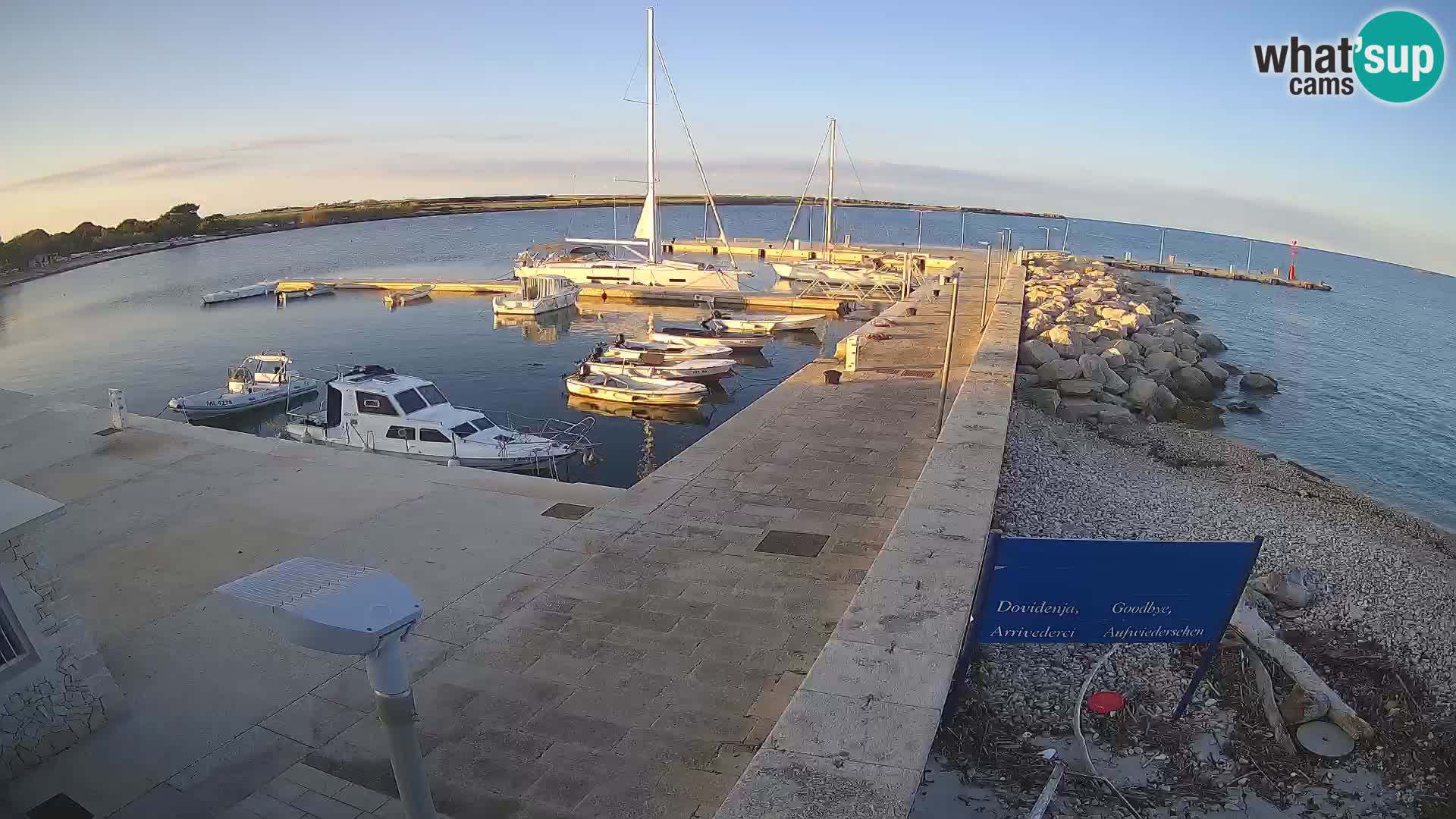 Webcam de l’île d’Unije – Explorez la beauté du joyau caché de la Croatie