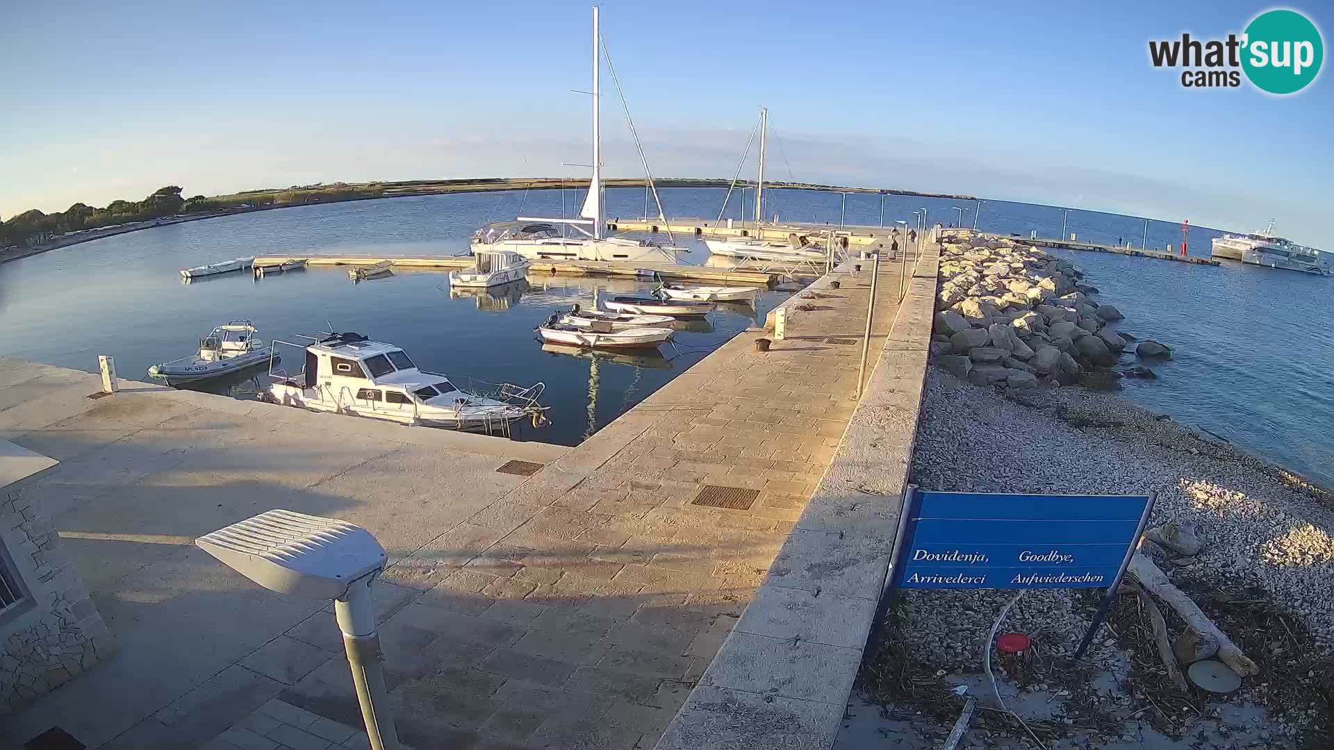 Webcam de l’île d’Unije – Explorez la beauté du joyau caché de la Croatie