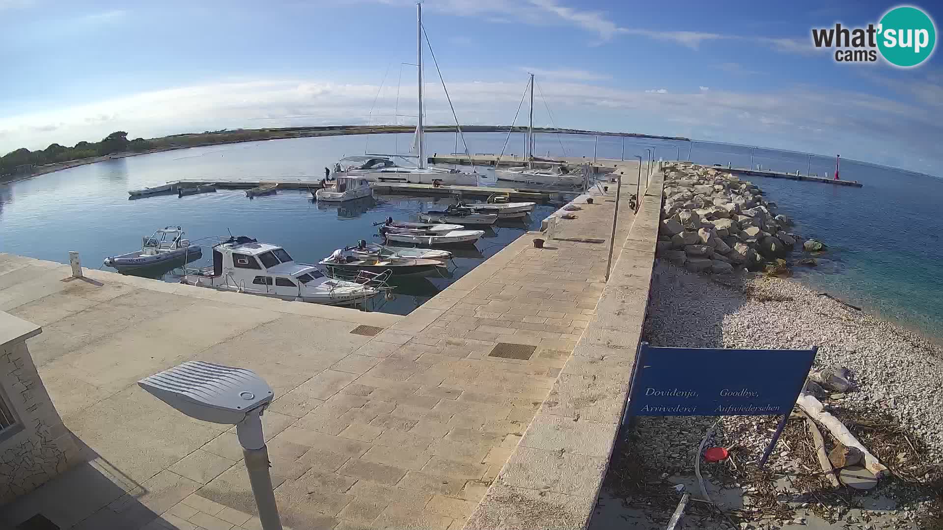 Webcam de l’île d’Unije – Explorez la beauté du joyau caché de la Croatie