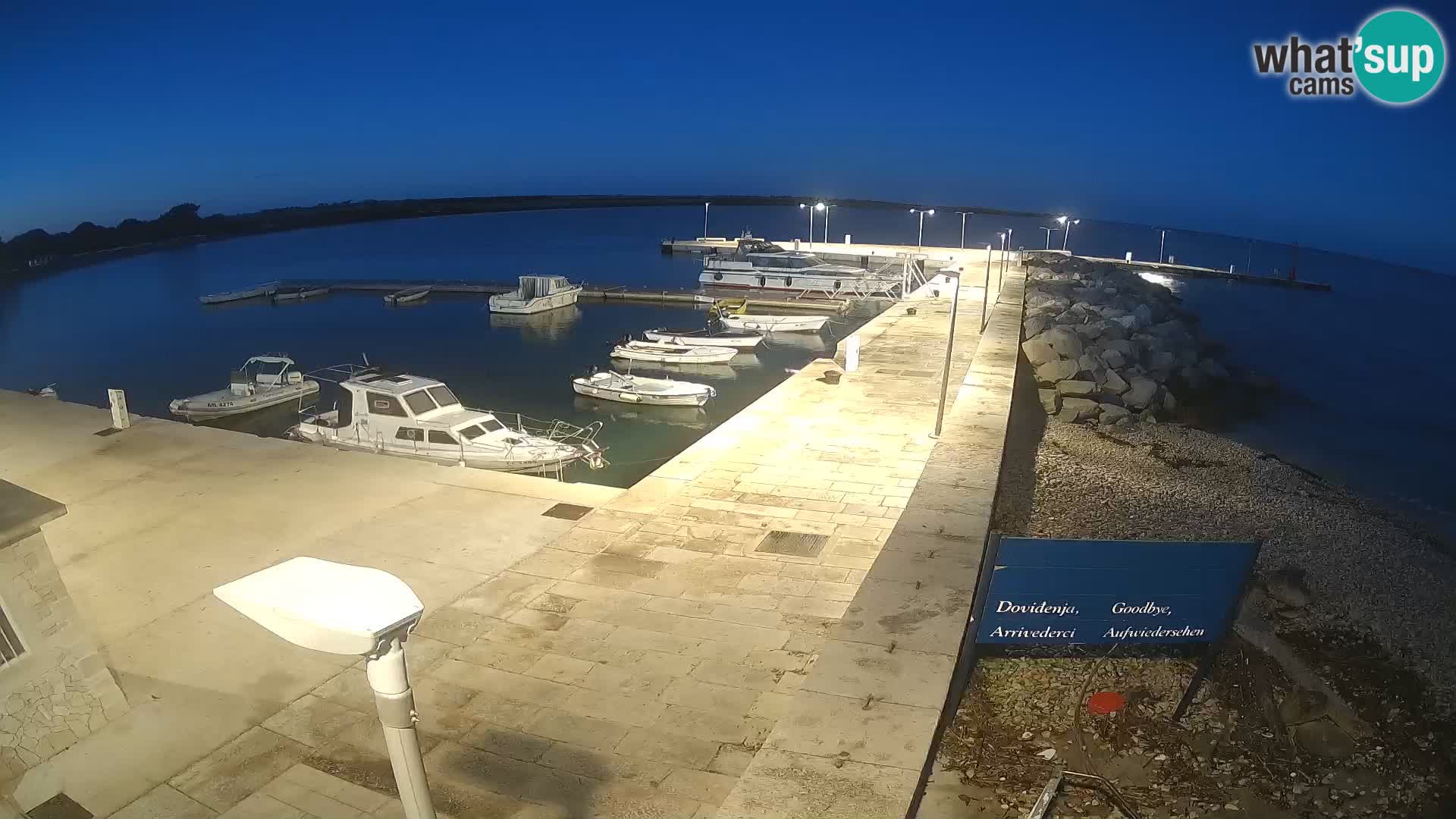 Webcam de l’île d’Unije – Explorez la beauté du joyau caché de la Croatie