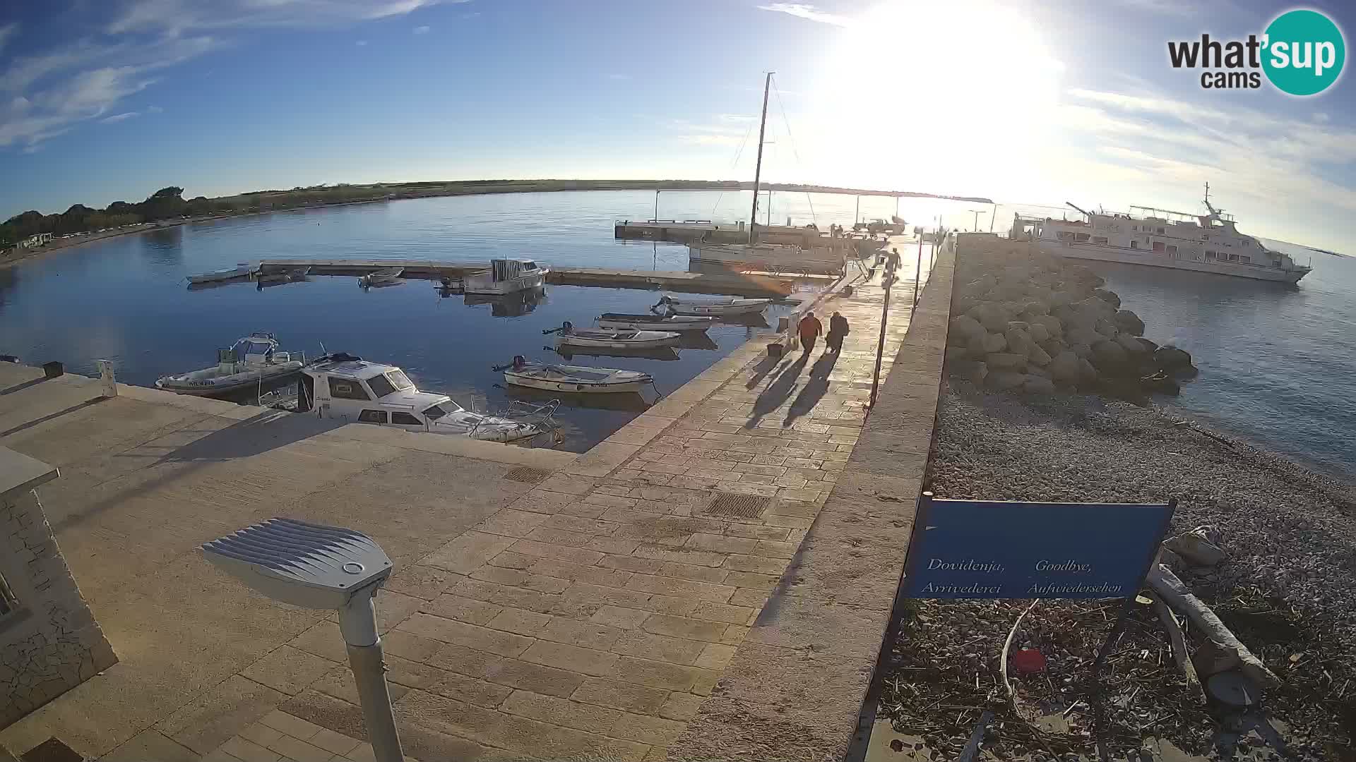 Webcam de l’île d’Unije – Explorez la beauté du joyau caché de la Croatie