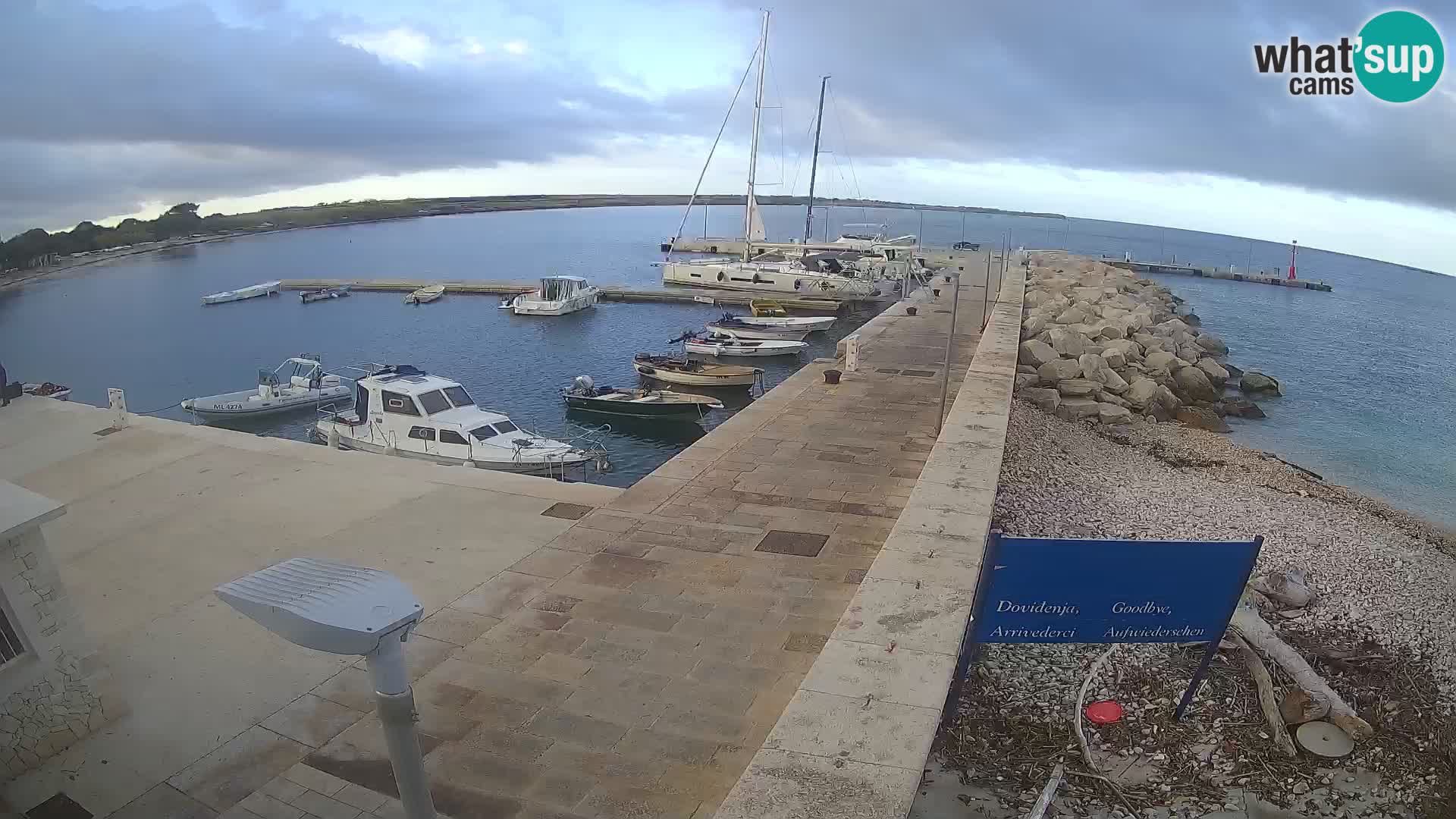 Webcam de l’île d’Unije – Explorez la beauté du joyau caché de la Croatie