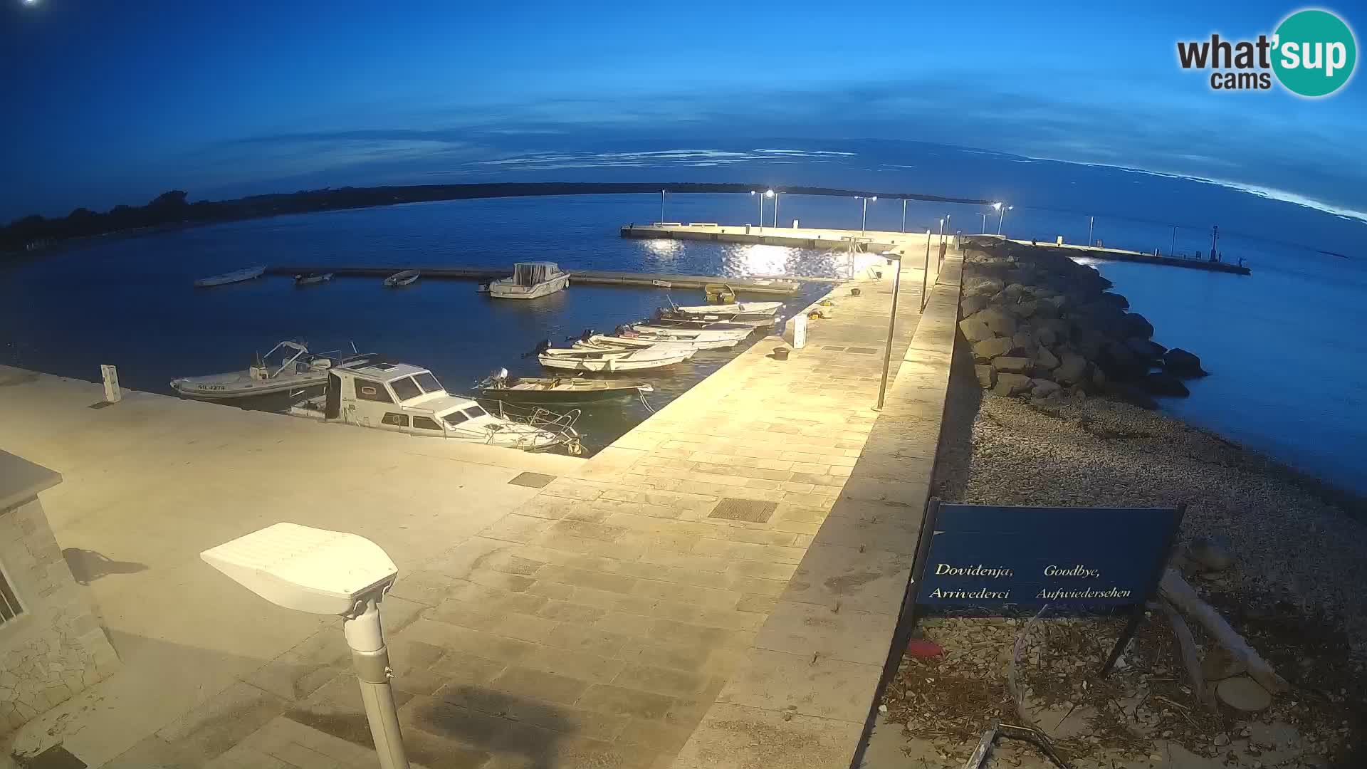Webcam de l’île d’Unije – Explorez la beauté du joyau caché de la Croatie