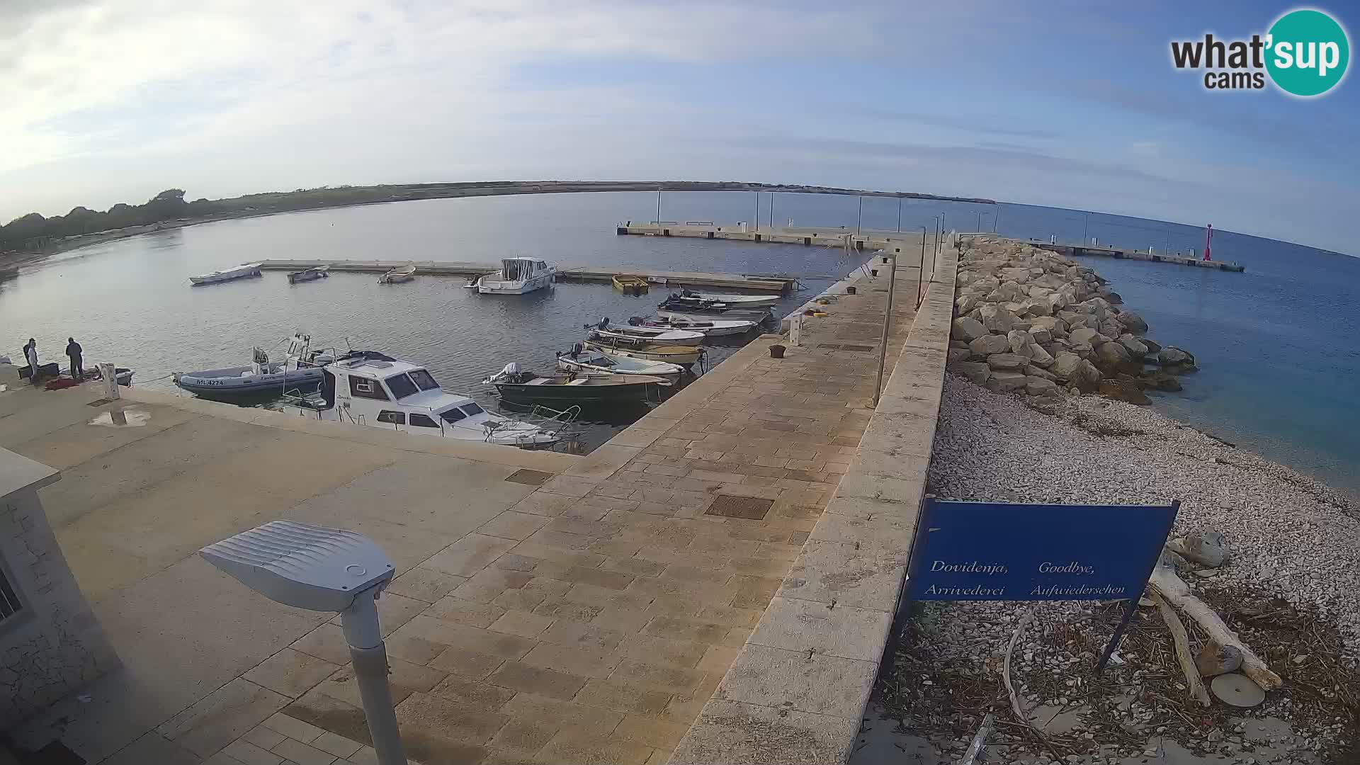 Webcam de l’île d’Unije – Explorez la beauté du joyau caché de la Croatie