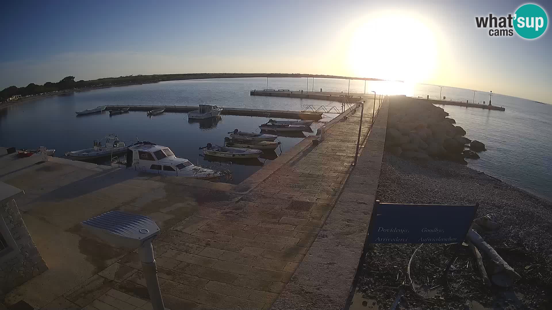 Webcam de l’île d’Unije – Explorez la beauté du joyau caché de la Croatie
