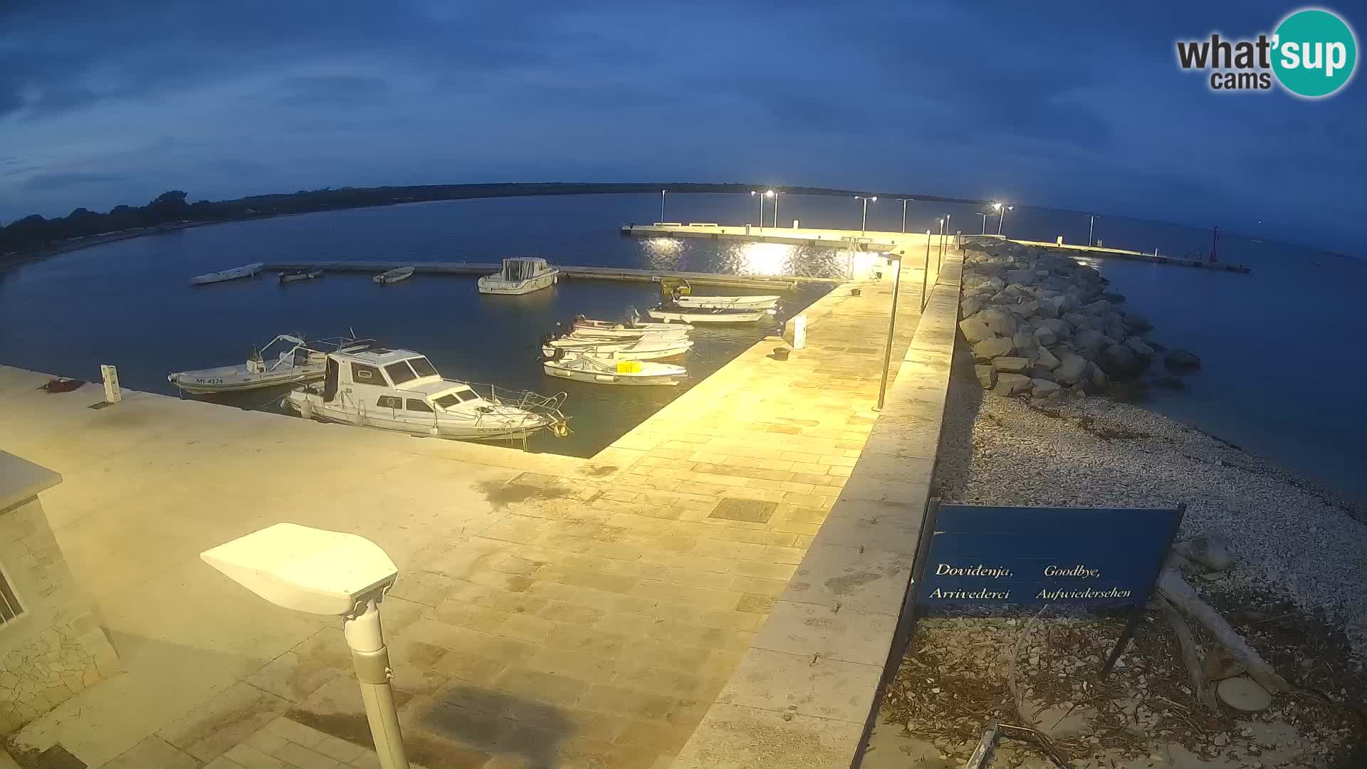Webcam de l’île d’Unije – Explorez la beauté du joyau caché de la Croatie