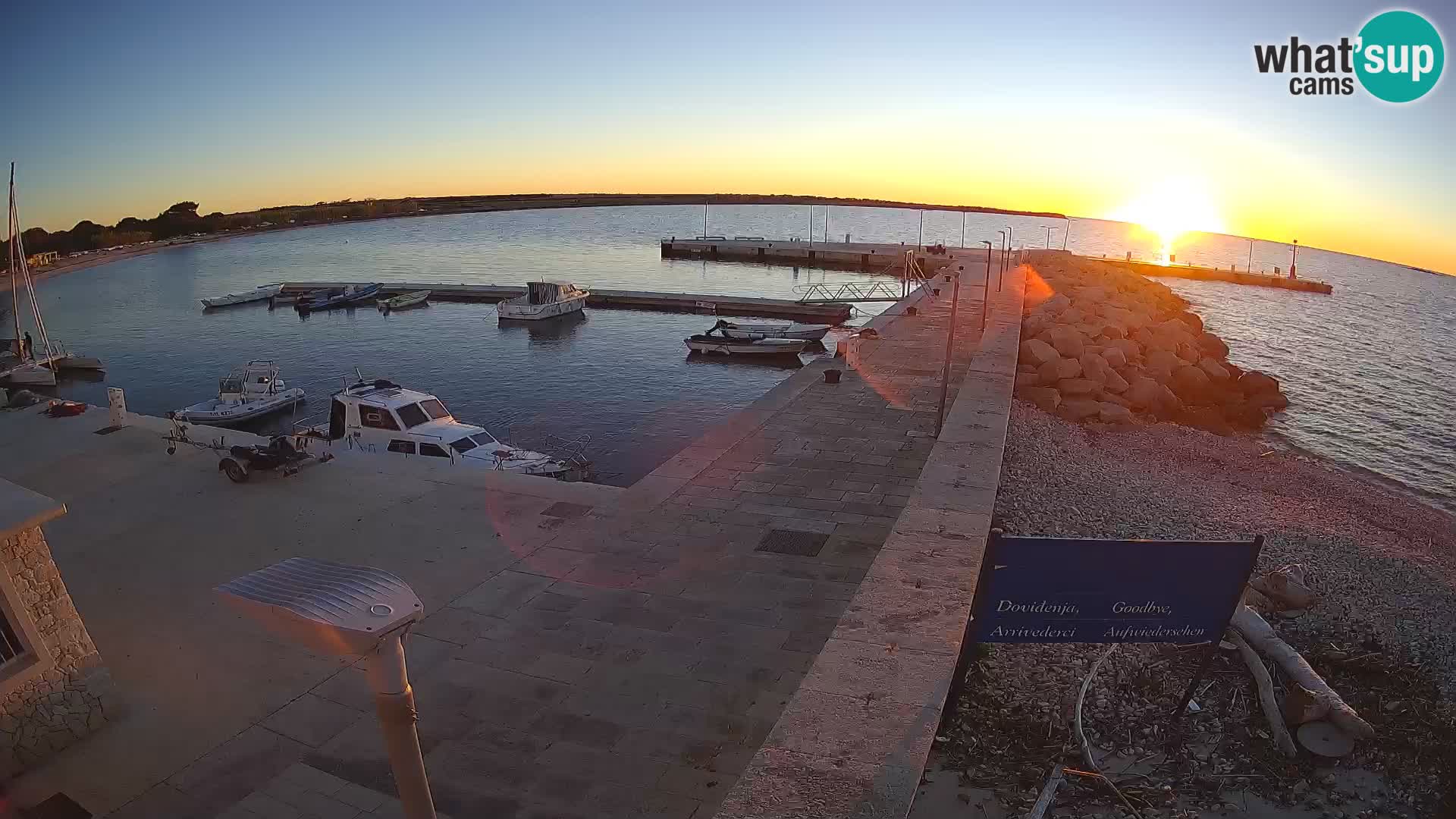Webcam de l’île d’Unije – Explorez la beauté du joyau caché de la Croatie
